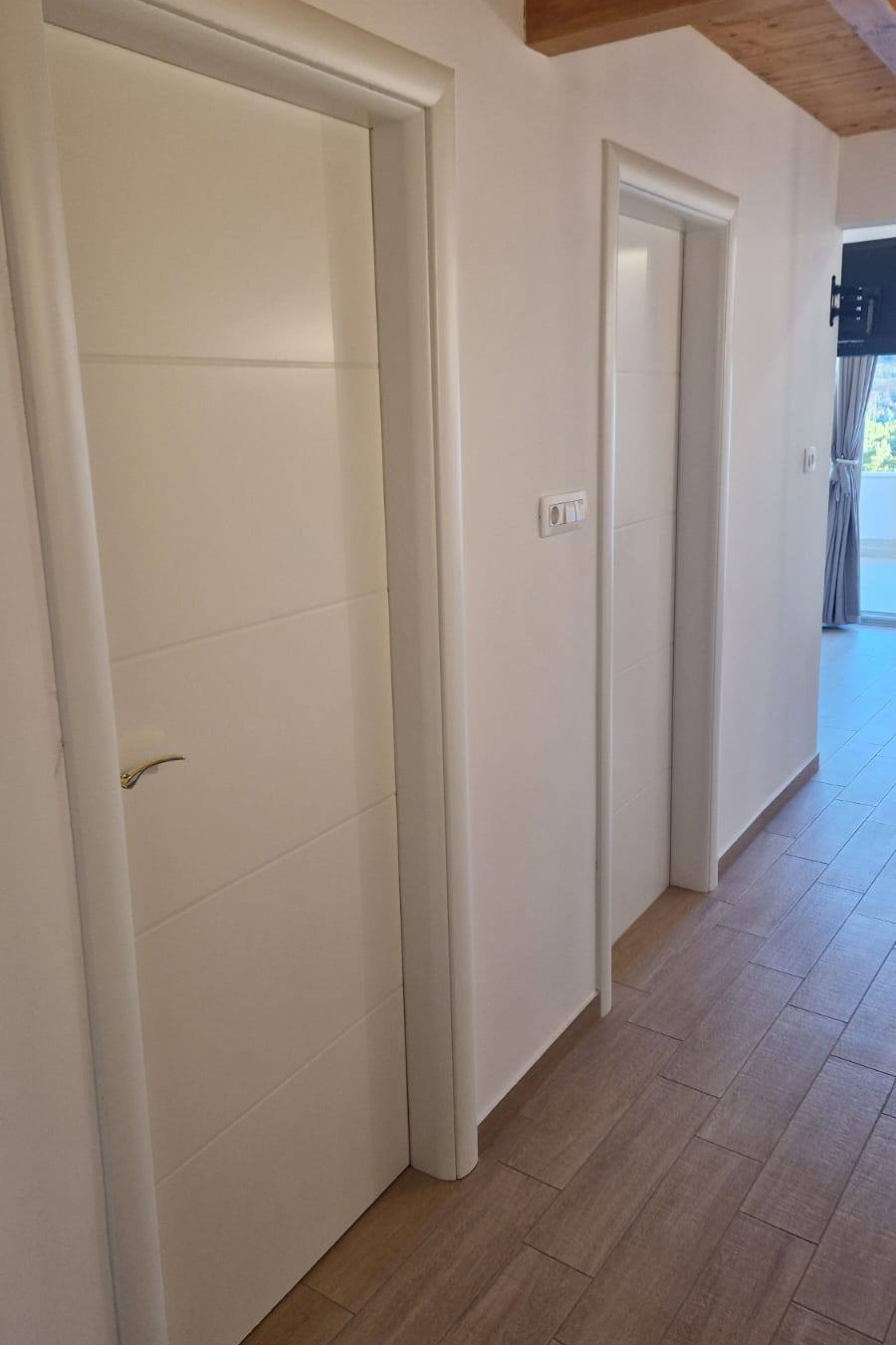 One bedroom apartment with terrace and sea view Grebaštica, Šibenik  A-d