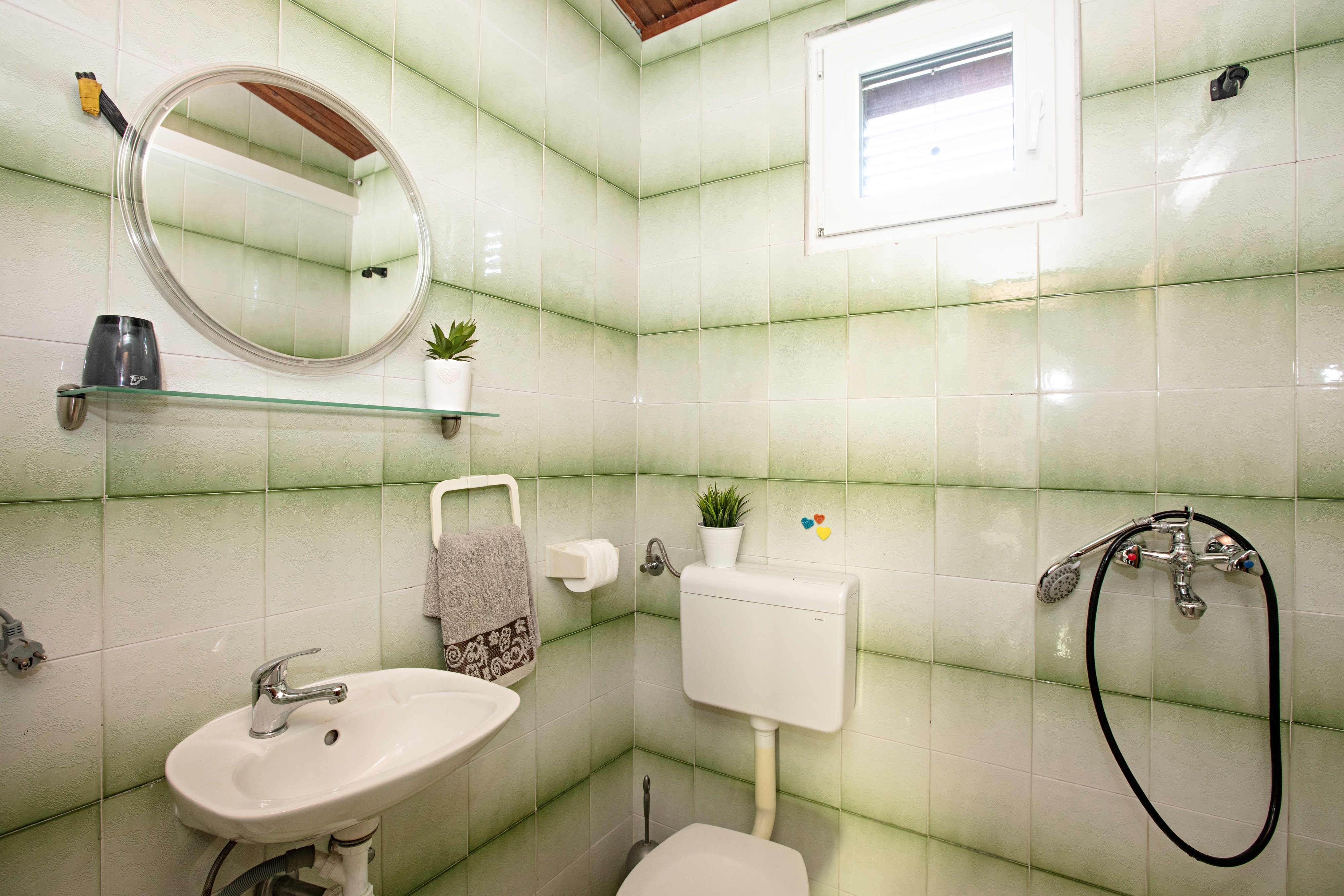 Three bedroom apartment with balcony and sea view Stupin Čeline, Rogoznica  A-a
