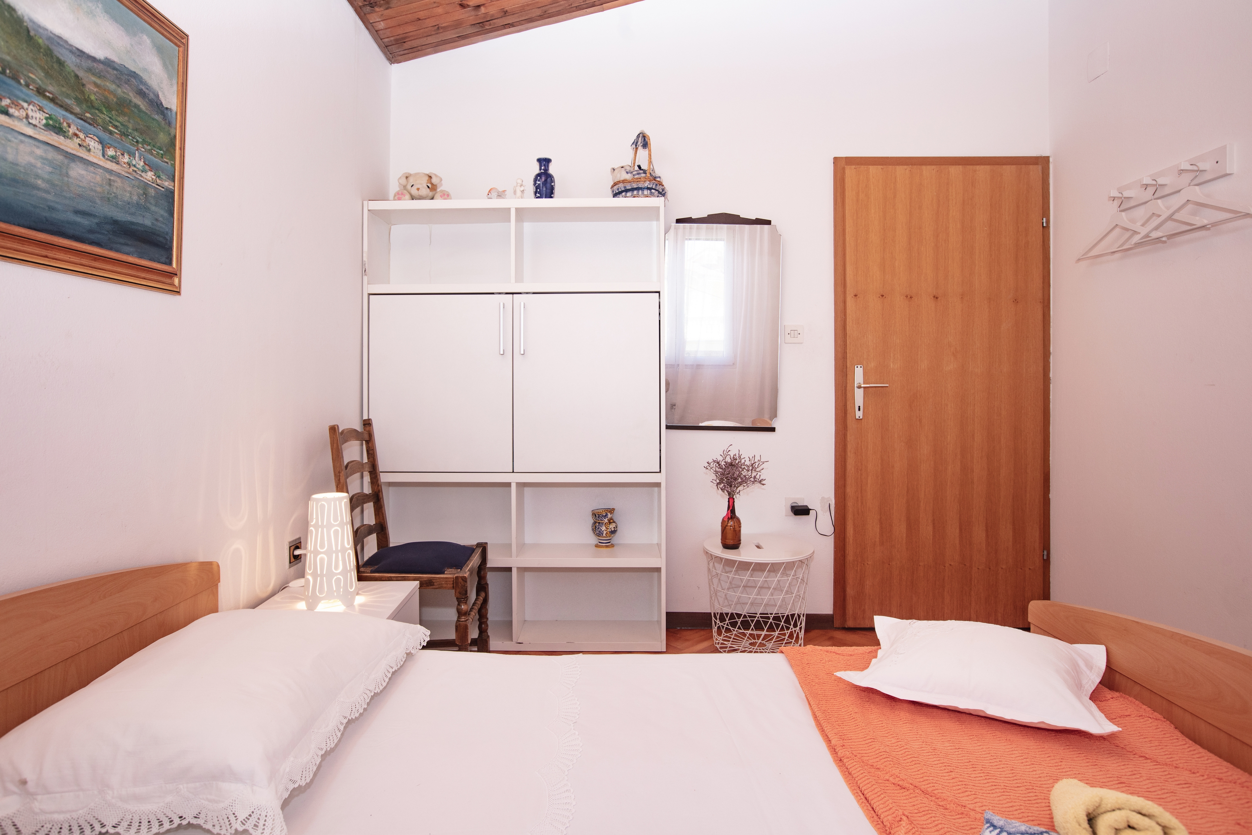 Three bedroom apartment with balcony and sea view Stupin Čeline, Rogoznica  A-a