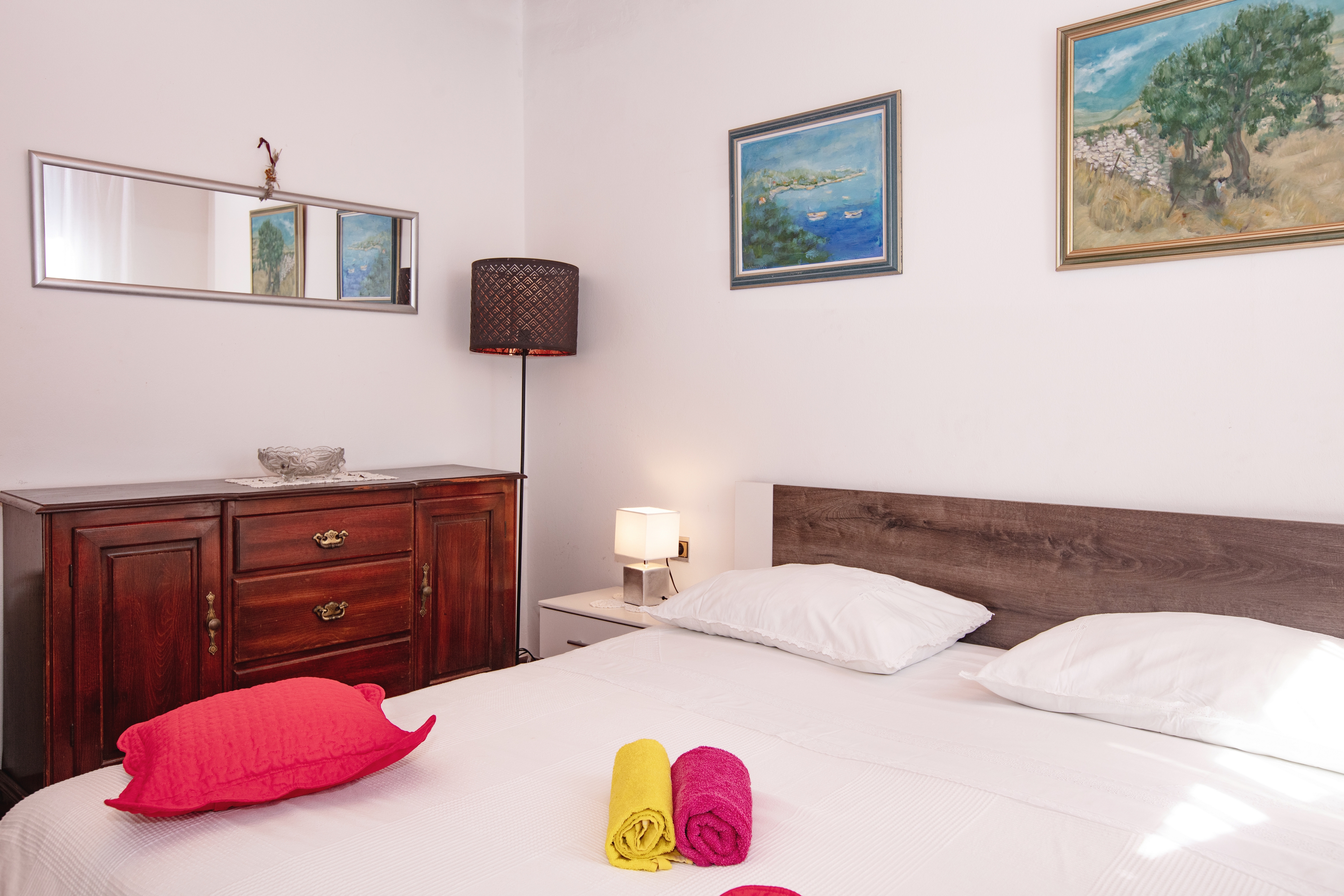 Three bedroom apartment with balcony and sea view Stupin Čeline, Rogoznica  A-a