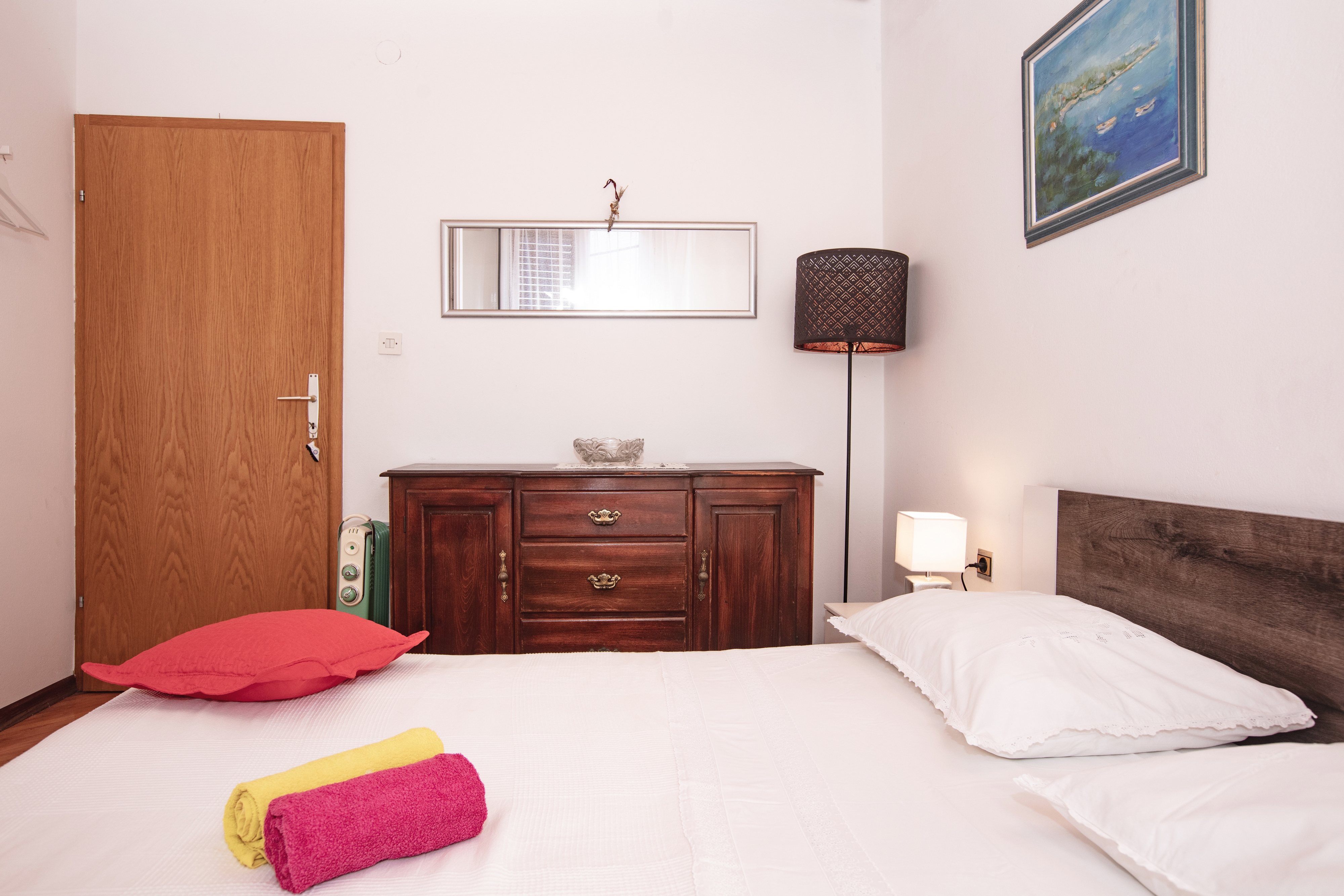 Three bedroom apartment with balcony and sea view Stupin Čeline, Rogoznica  A-a