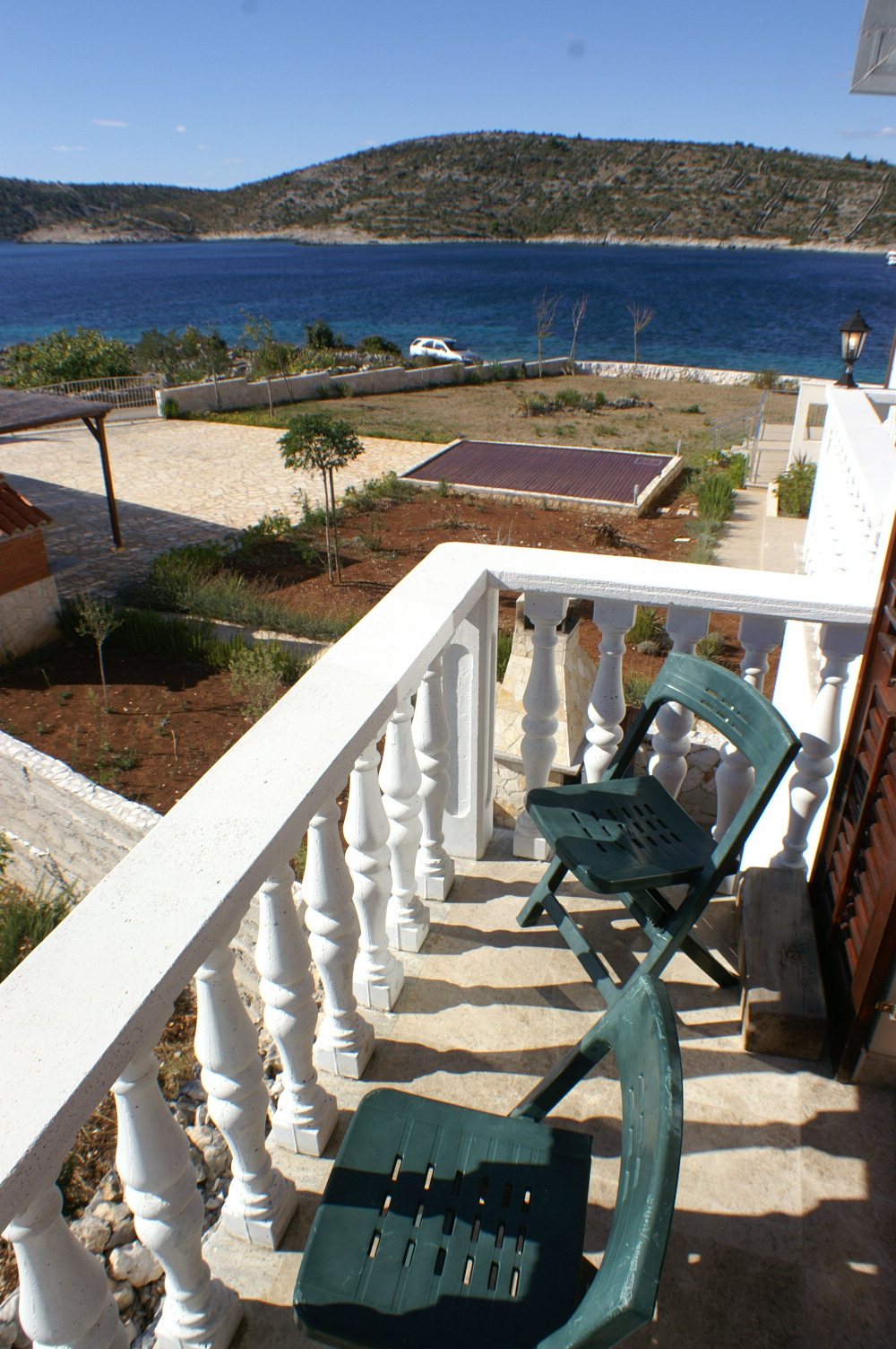 Two bedroom apartment with terrace and sea view Kanica, Rogoznica  A-b