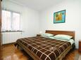 Ložnice Vantačići, Ložnice v ubytování typu apartment, s klimatizací a WiFi.