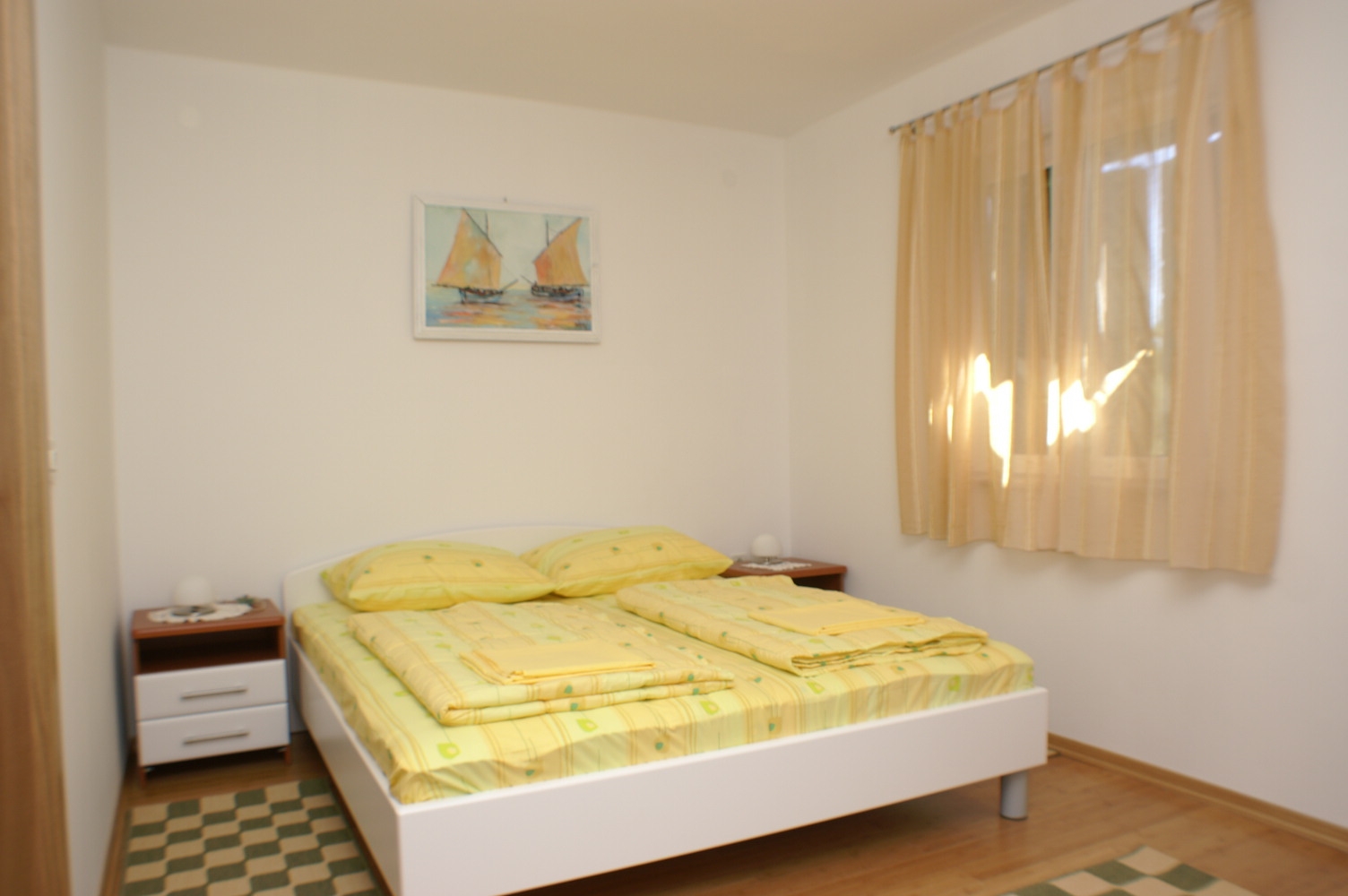 Two bedroom apartment with terrace and sea view Supetar, Brač  A-a