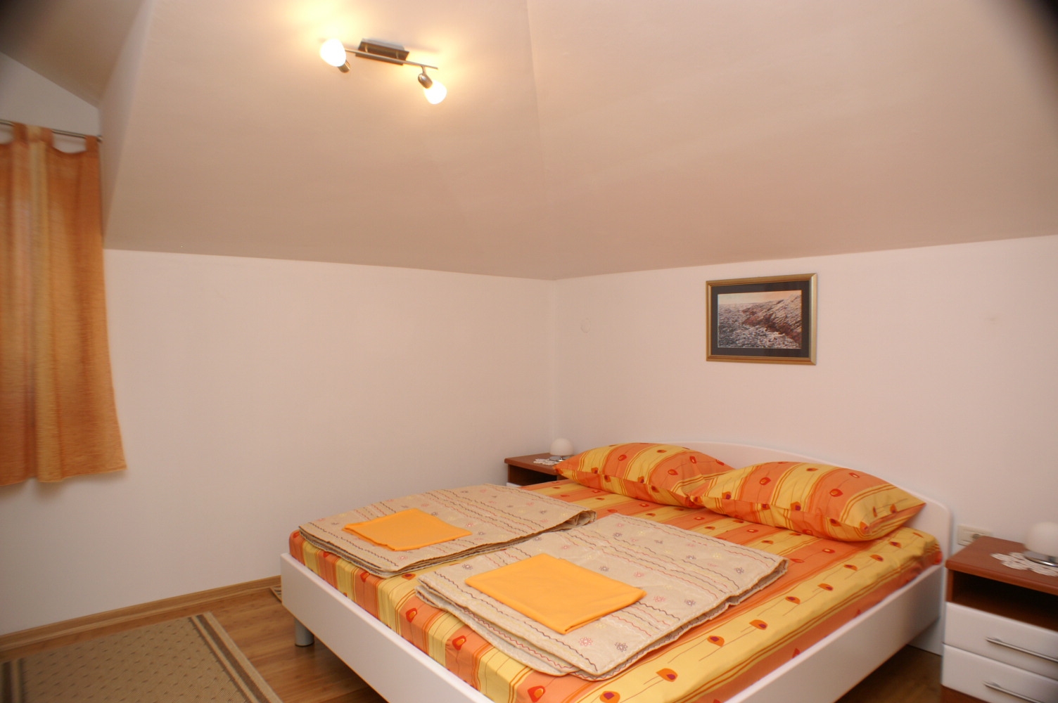 Three bedroom apartment with terrace and sea view Supetar, Brač  A-b