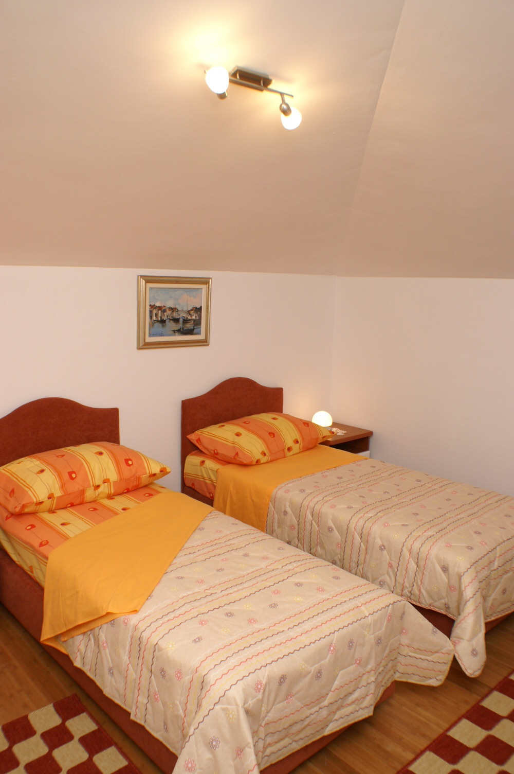 Three bedroom apartment with terrace and sea view Supetar, Brač  A-b