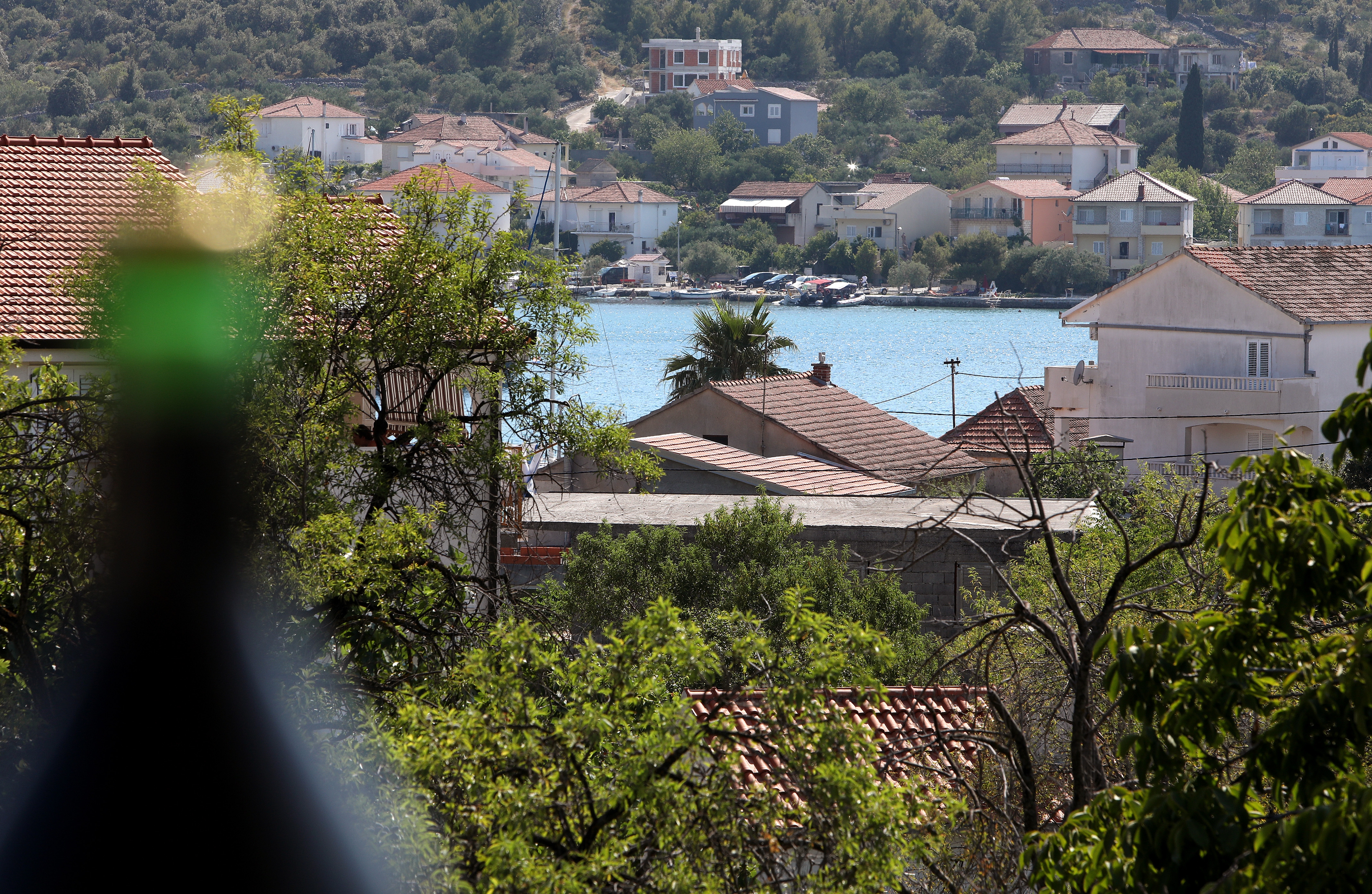 Two bedroom apartment with terrace and sea view Vinišće, Trogir  A-a