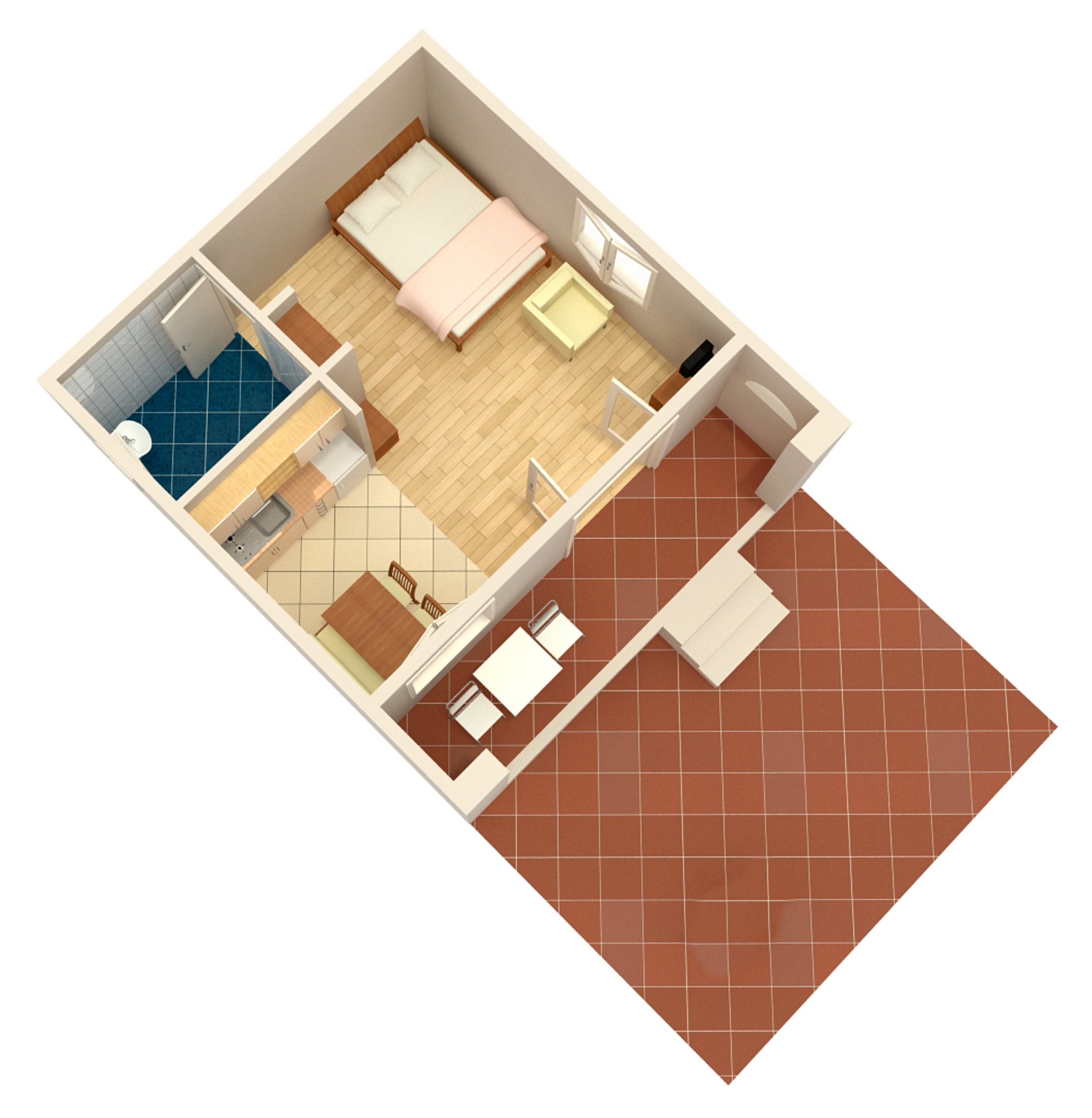 Studio flat near beach Nemira, Omiš  AS-a