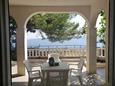 Terrace Pisak, Terrace in the apartment, with a sea view, (pet friendly) and WiFi.