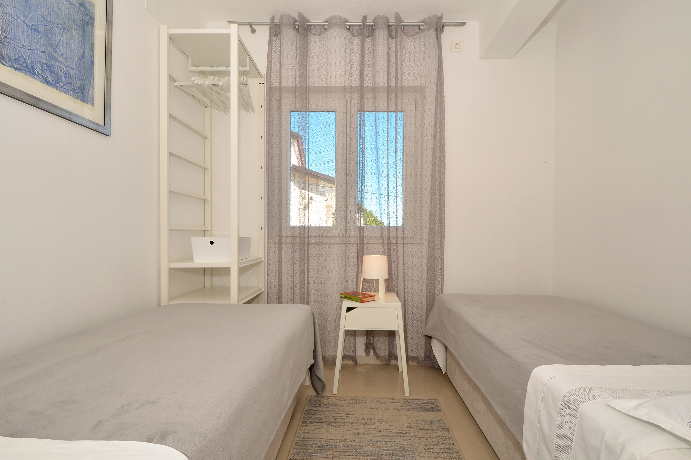 Two bedroom apartment with terrace and sea view Seget Vranjica, Trogir  A-a