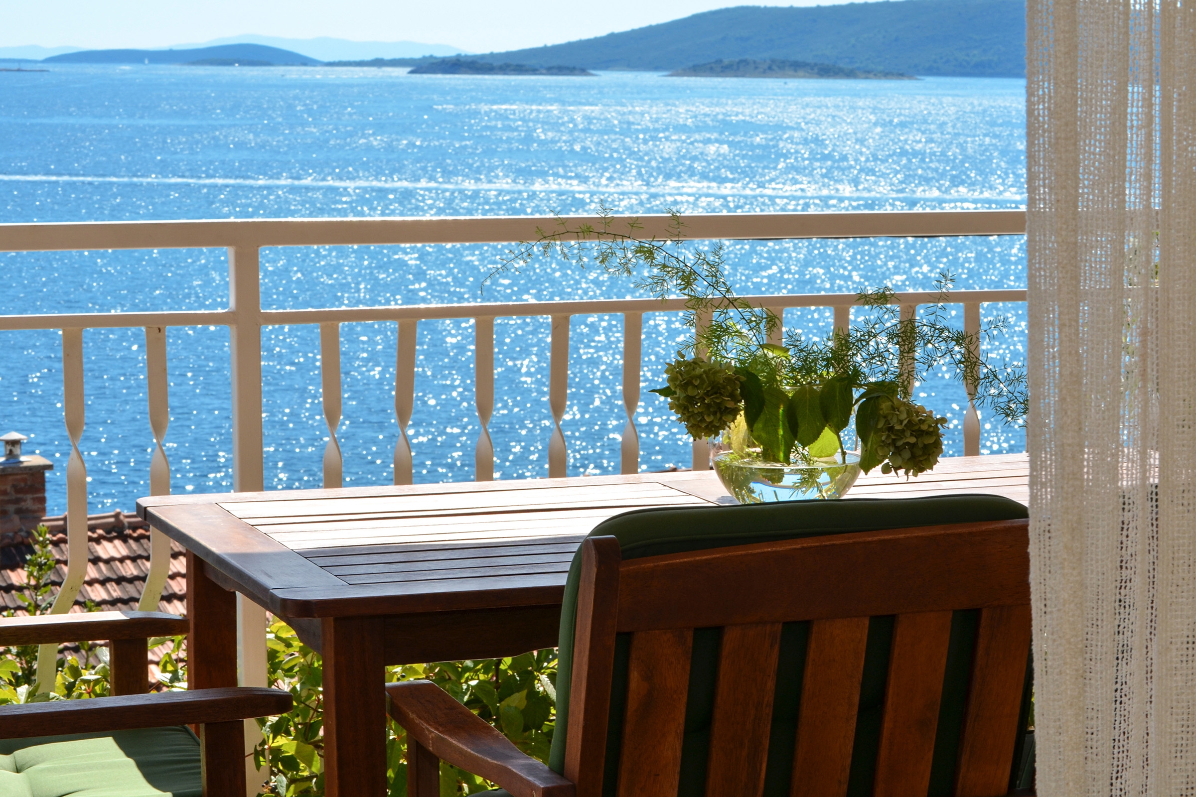Two bedroom apartment with terrace and sea view Seget Vranjica, Trogir (A-4284-a)
