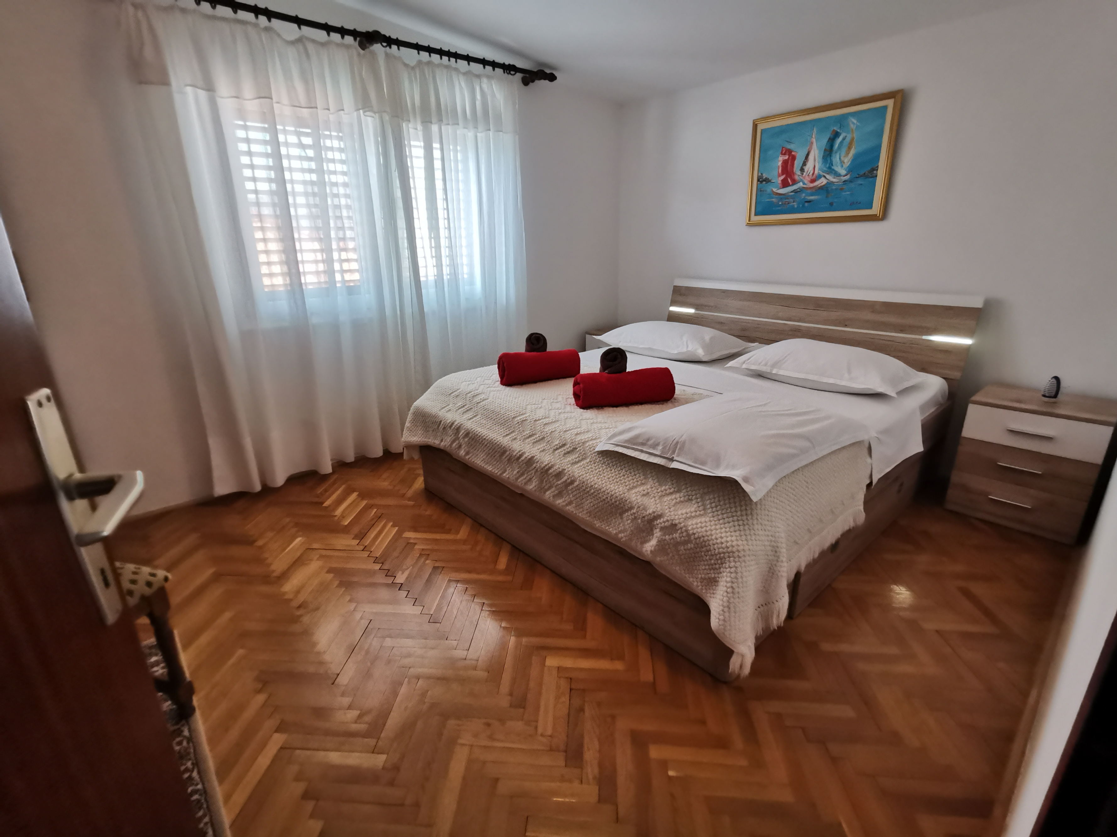 One bedroom apartment near beach Vinišće, Trogir (A-4288-b)