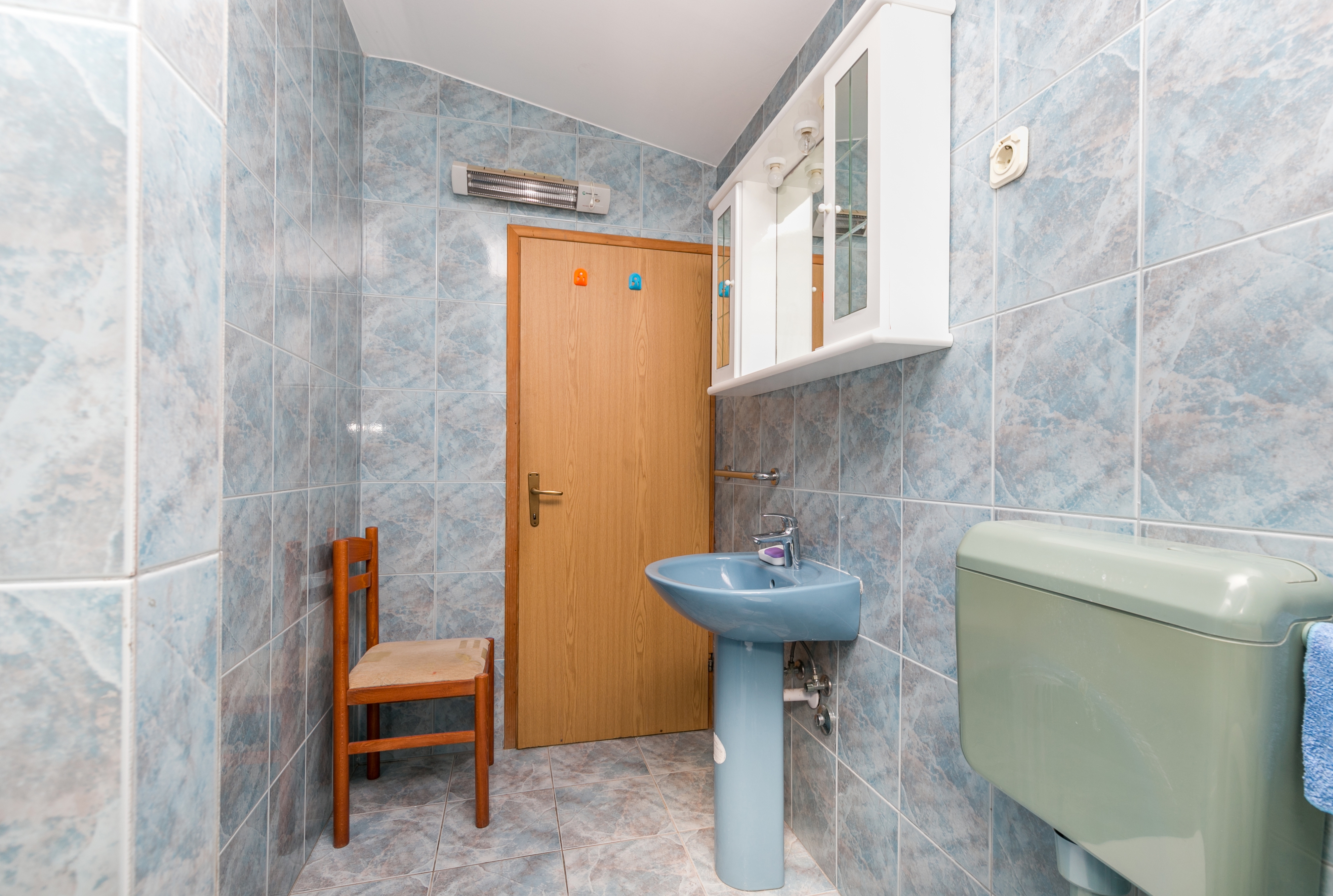 One bedroom apartment with terrace and sea view Rastići, Čiovo  A-a