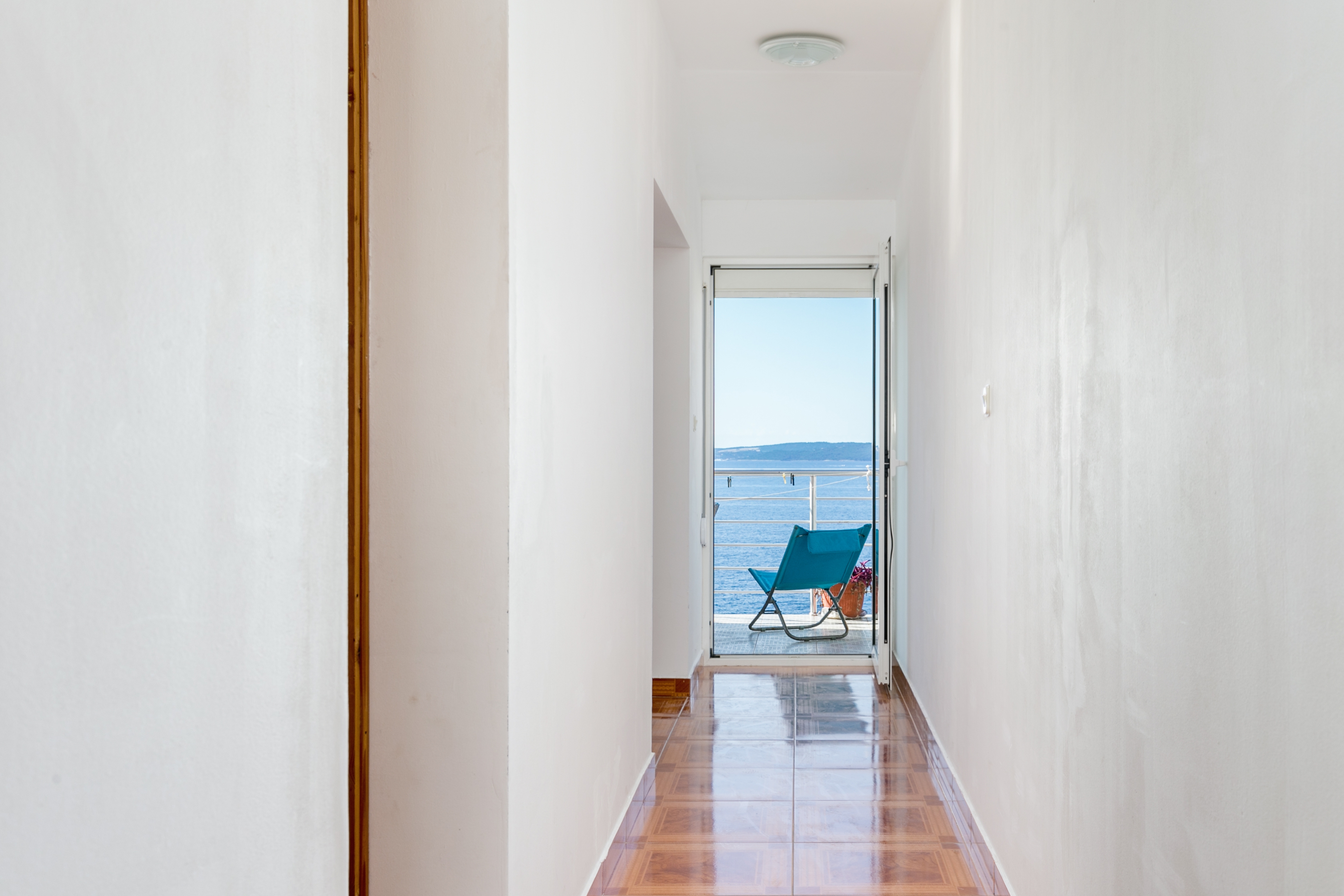 One bedroom apartment with terrace and sea view Rastići, Čiovo  A-a