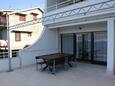 Slatine, Terrace 1 in the apartment, with a sea view and WiFi.