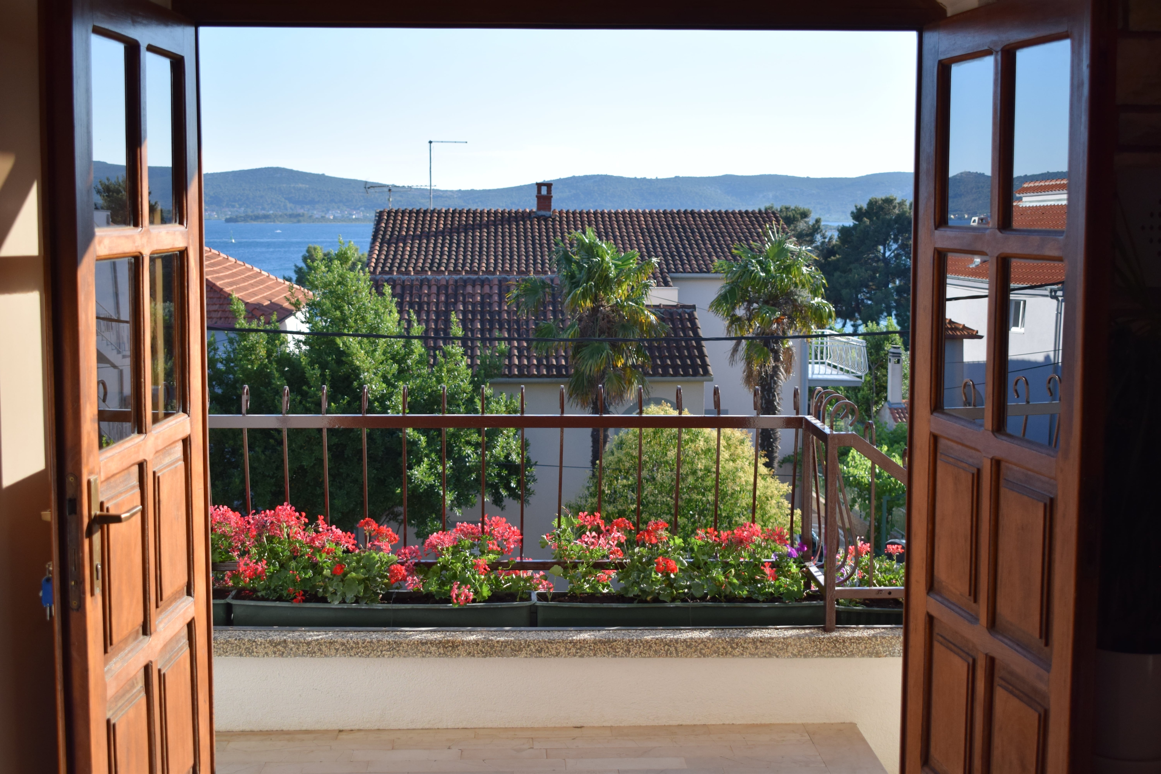Three bedroom apartment with balcony and sea view Sveti Filip i Jakov, Biograd  A-a