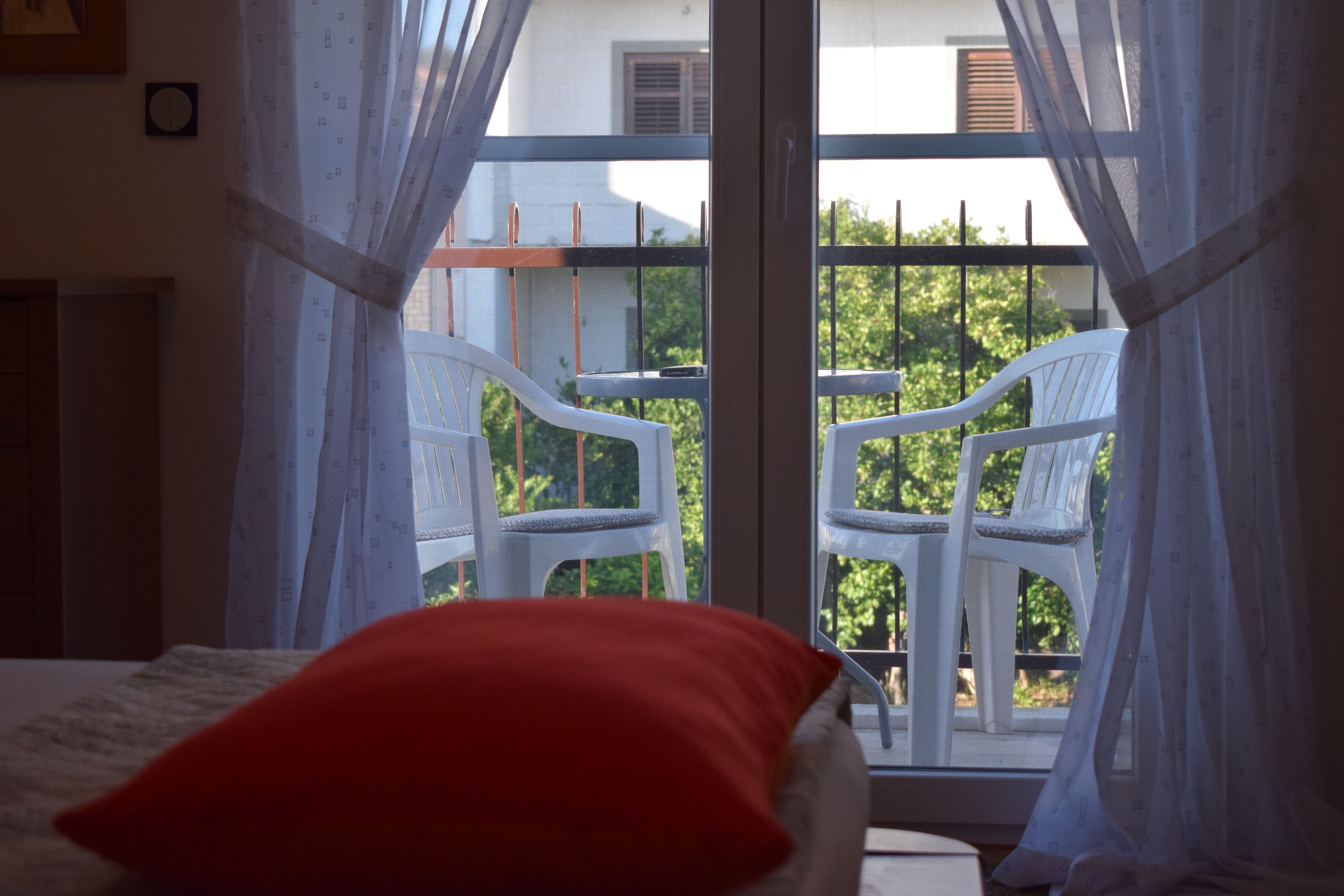 Three bedroom apartment with balcony and sea view Sveti Filip i Jakov, Biograd  A-a
