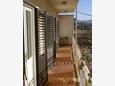 Balcon 1 Grebaštica, Balcon 1 în unitate de cazare tip apartment, cu vedere la mare şi WiFi.