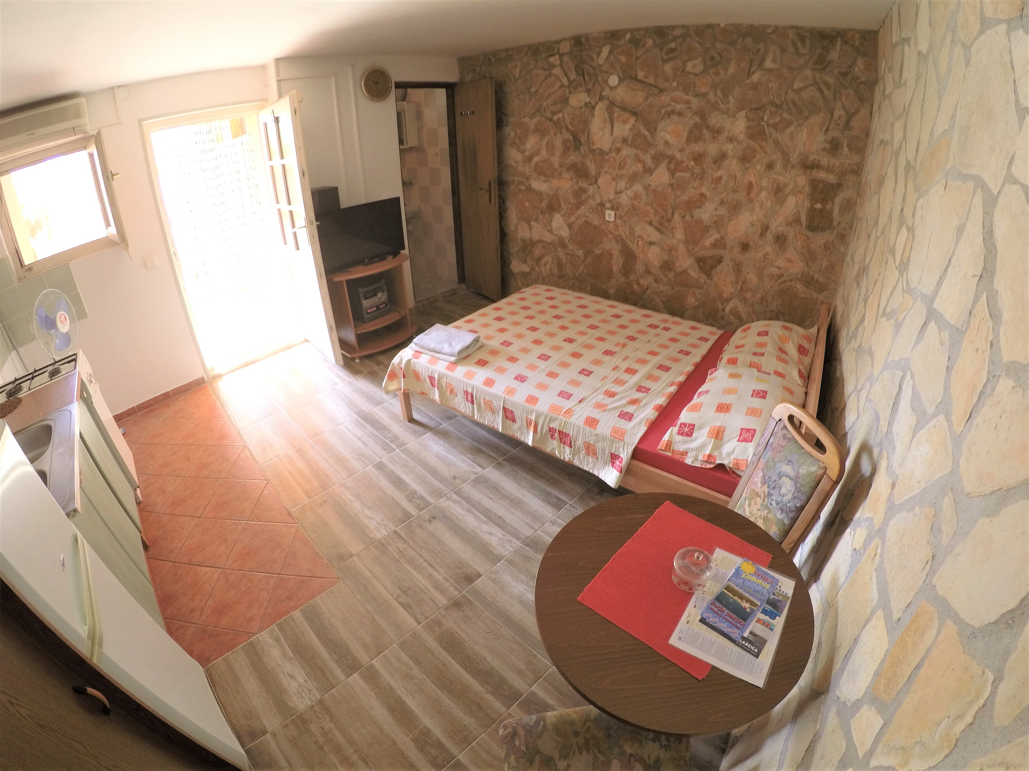 Studio flat with terrace Biograd na Moru, Biograd  AS-a