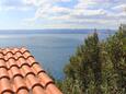 Marušići, Terrasse - vue dans l’hébergement en type house.