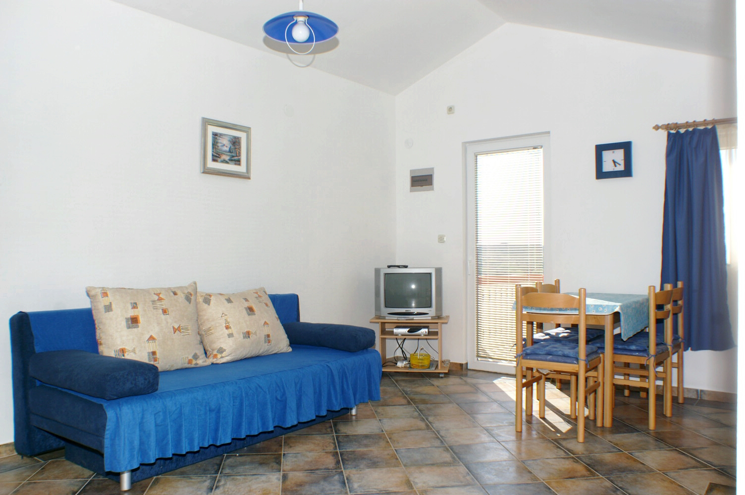 One bedroom apartment with terrace and sea view Vlašići, Pag (A-4319-a)