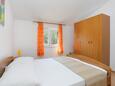 Arbanija, Bedroom 2 in the apartment, (pet friendly) and WiFi.