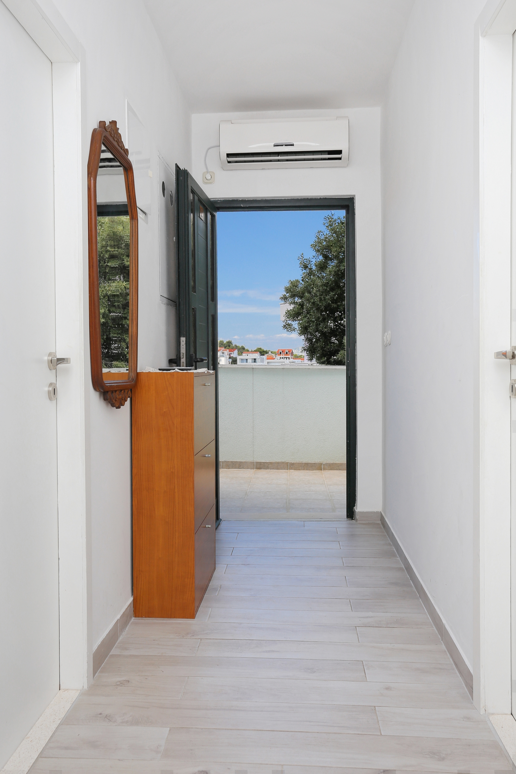 Three bedroom apartment with terrace and sea view Ražanj, Rogoznica  A-a