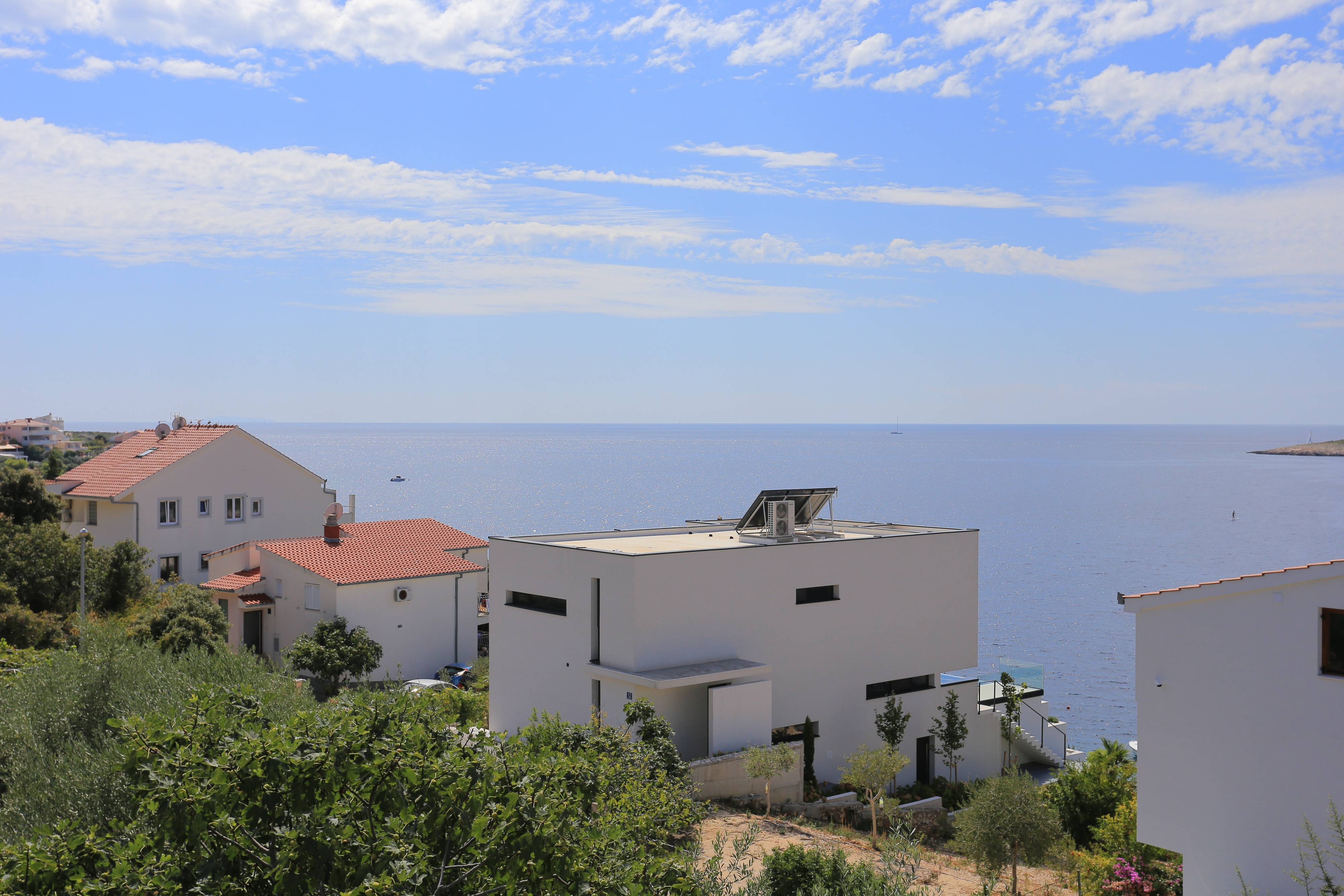 Three bedroom apartment with terrace and sea view Ražanj, Rogoznica  A-a