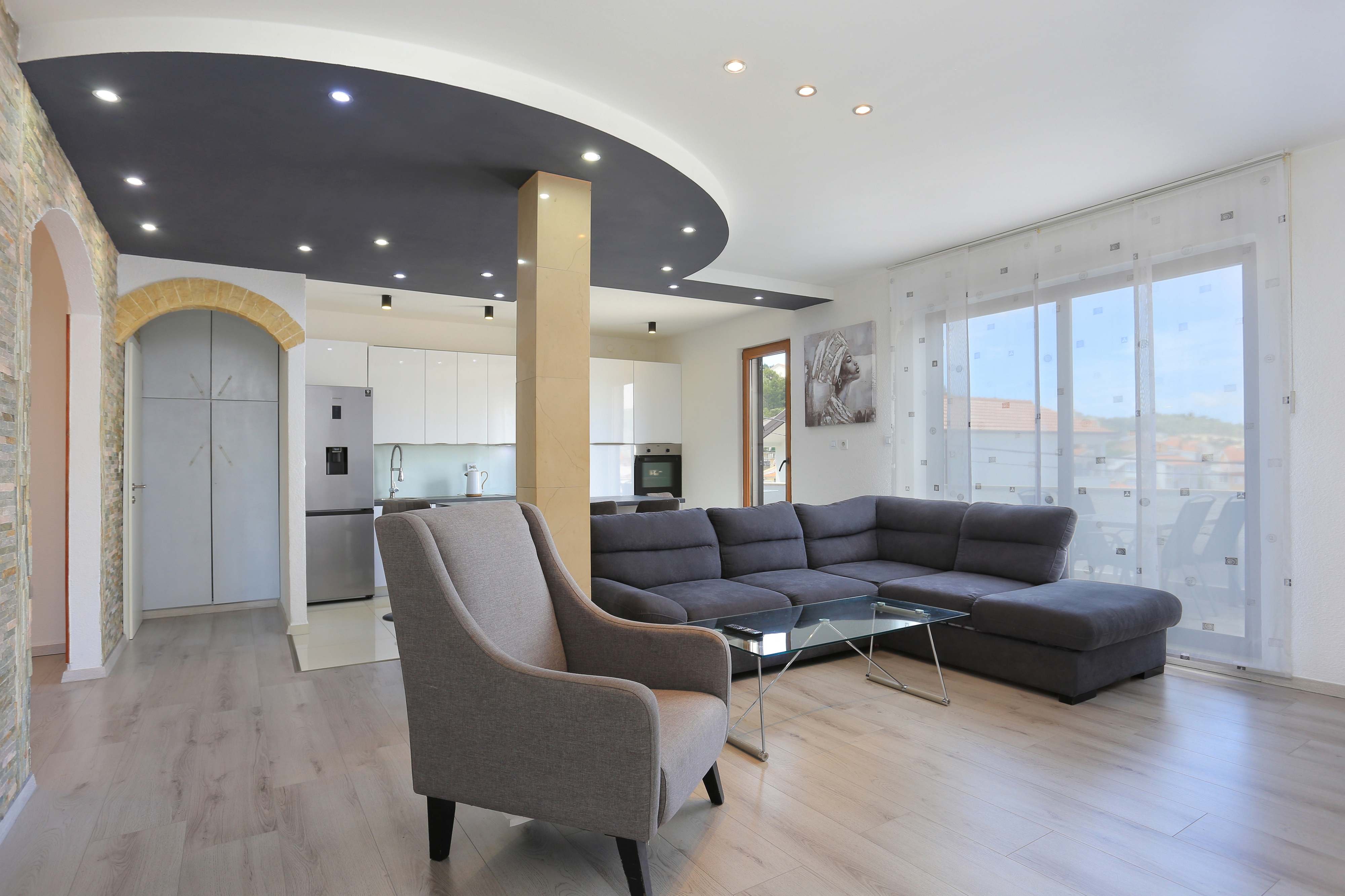 Two bedroom apartment with terrace and sea view Mastrinka, Čiovo (A-4324-a) Two bedroom apartment with terrace and sea view Mastrinka, Čiovo (A-4324-a)