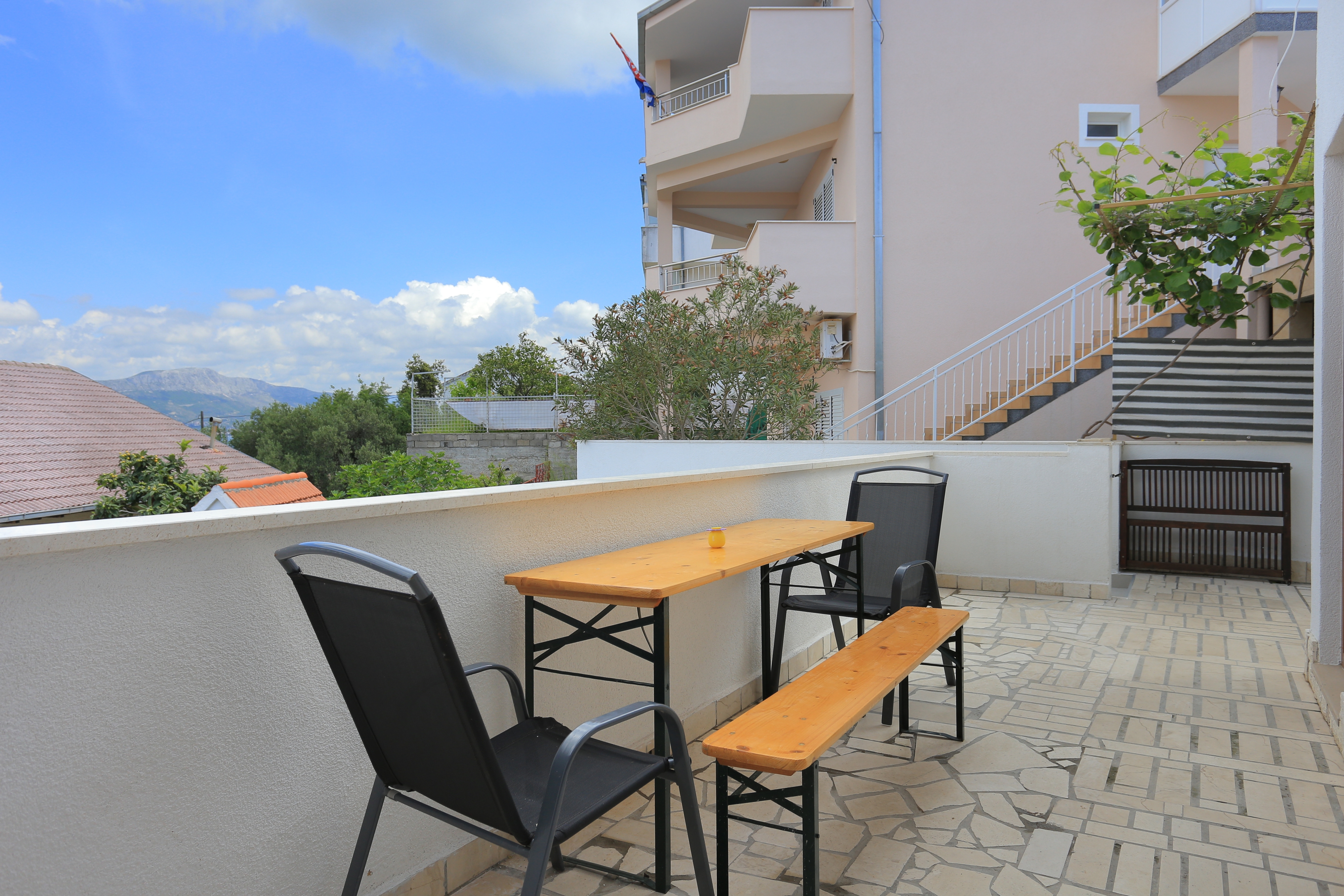 Two bedroom apartment with terrace and sea view Mastrinka, Čiovo  A-a