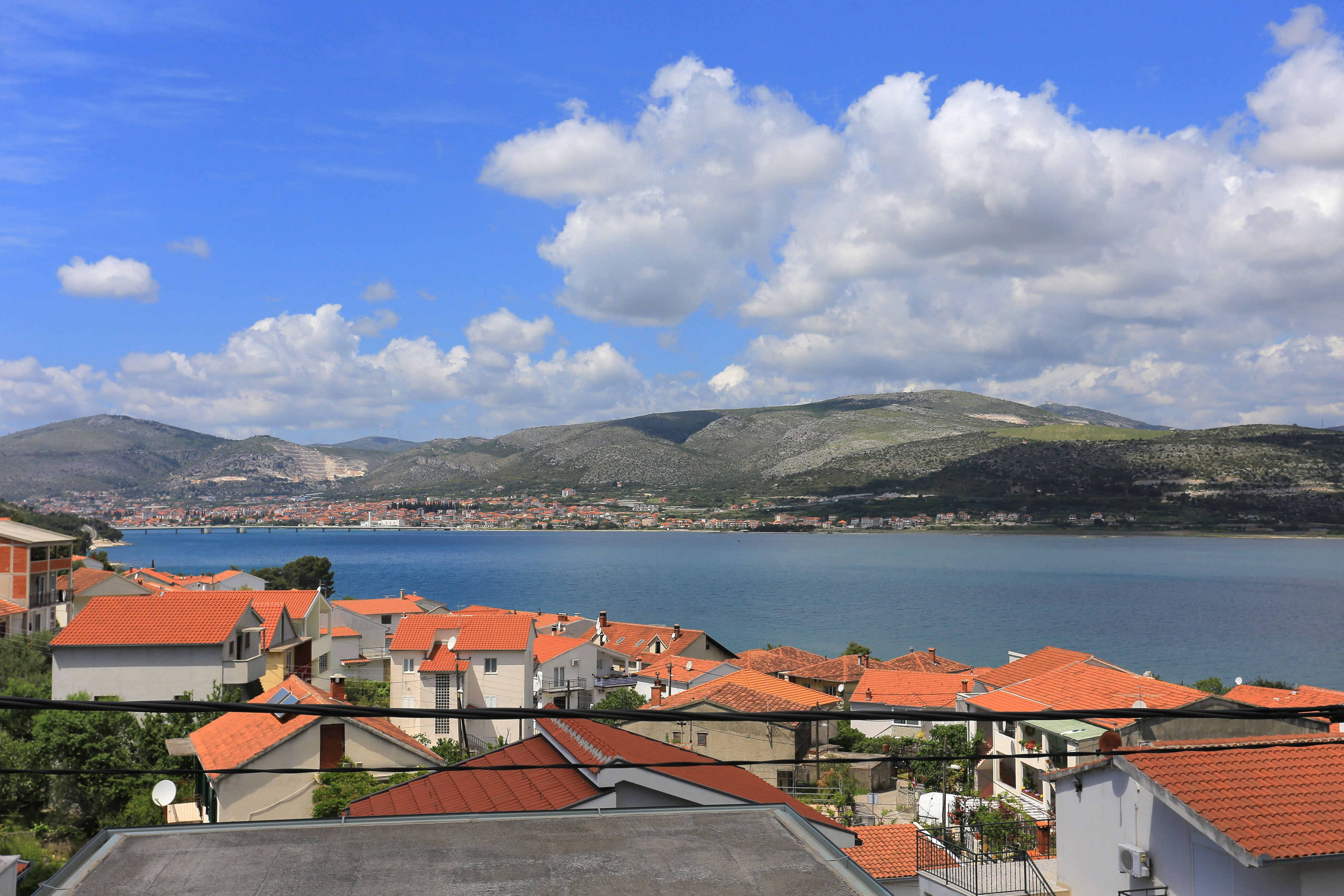 Two bedroom apartment with terrace and sea view Mastrinka, Čiovo  A-a