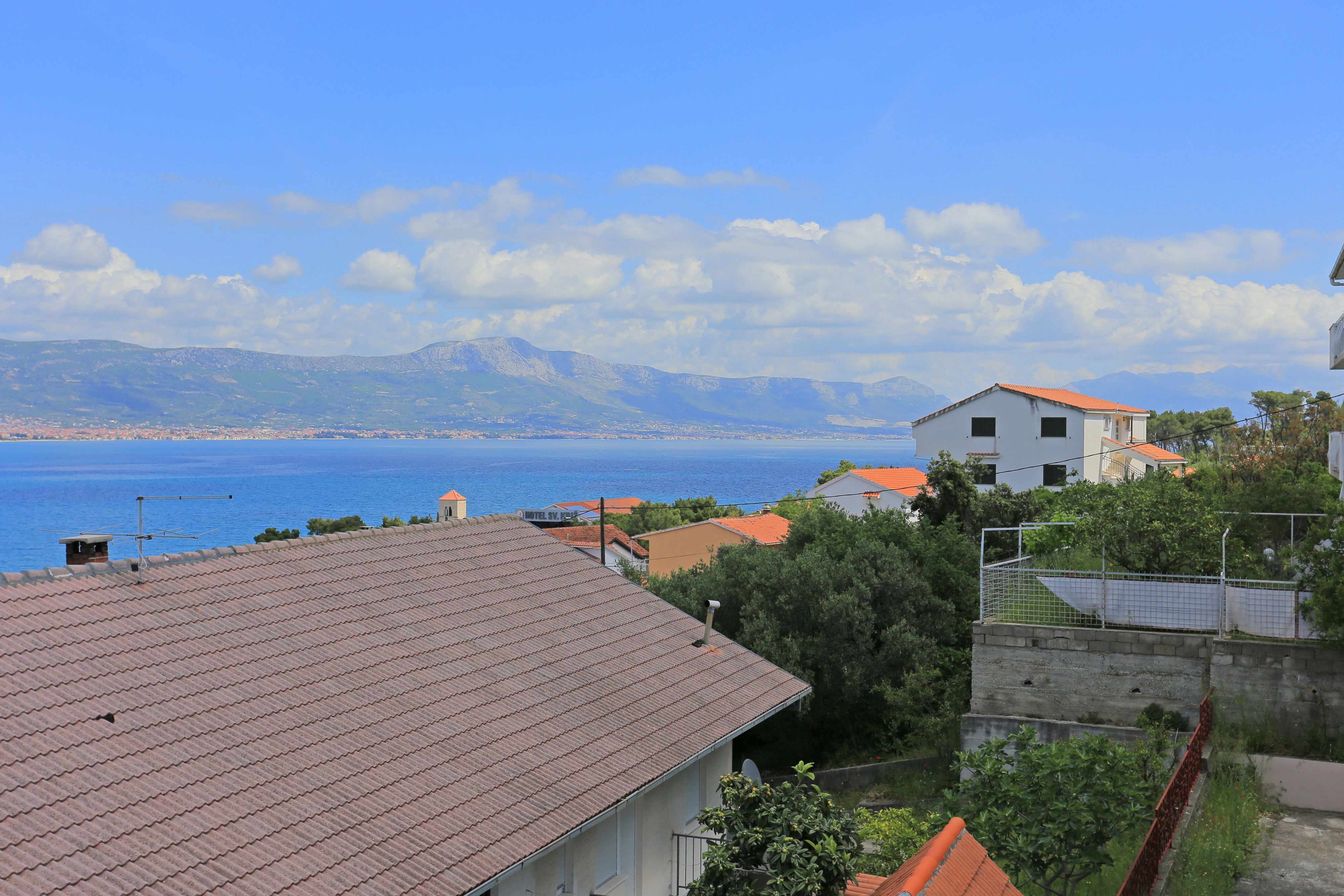 Two bedroom apartment with terrace and sea view Mastrinka, Čiovo  A-b