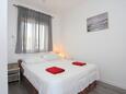 Bedroom 1 Mastrinka, Bedroom 1 in the apartment, (pet friendly) and WiFi.