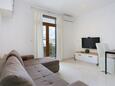 Living room Mastrinka, Living room in the apartment, air condition available, (pet friendly) and WiFi.