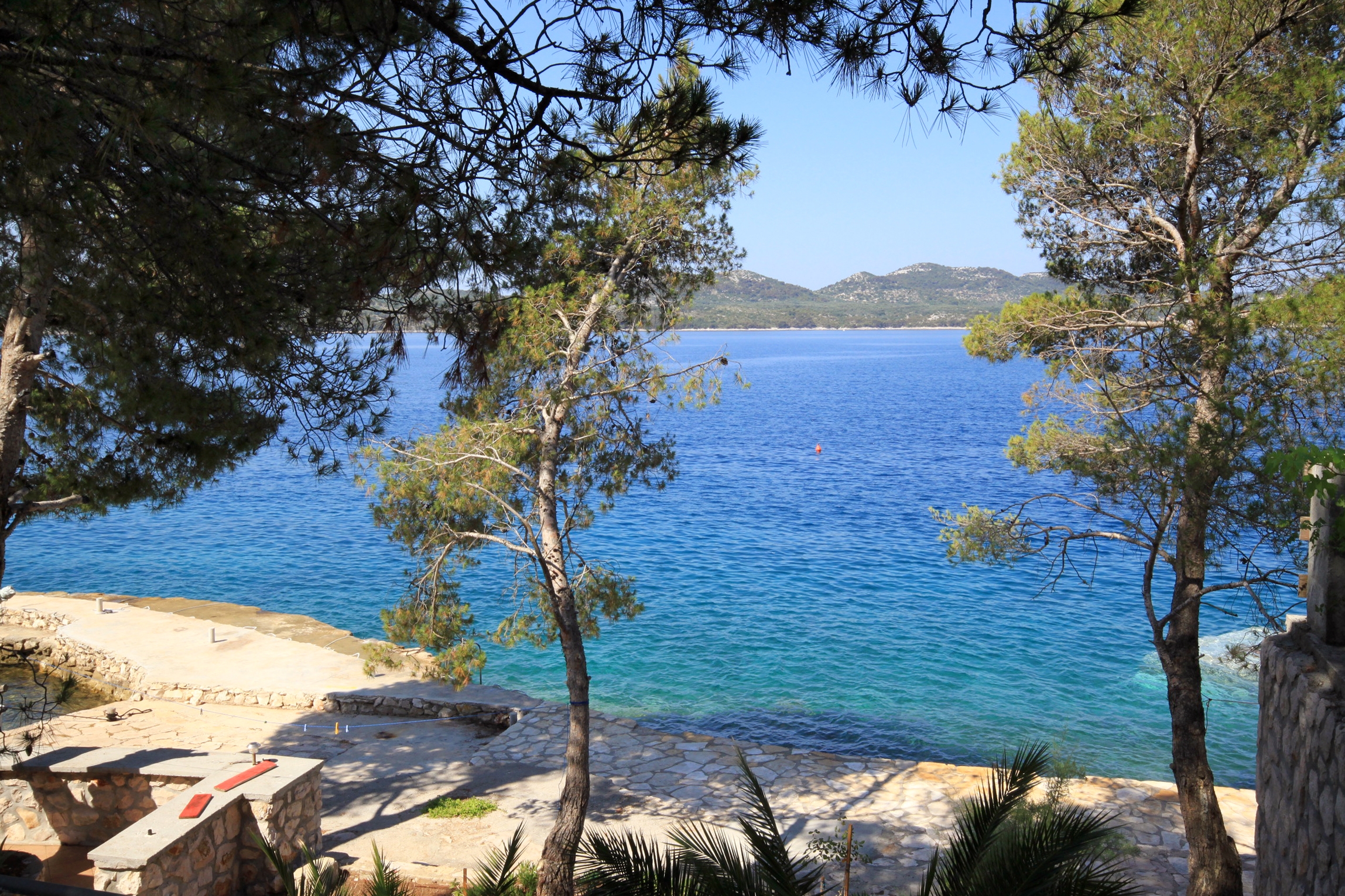 Two bedroom apartment near beach Lavdara, Dugi otok  A-b