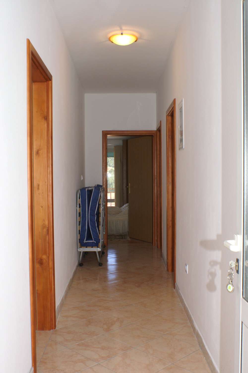 Three bedroom apartment with terrace and sea view Brna, Korčula  A-b