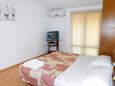 Ložnice Brna, Ložnice v ubytování typu studio-apartment, s klimatizací.