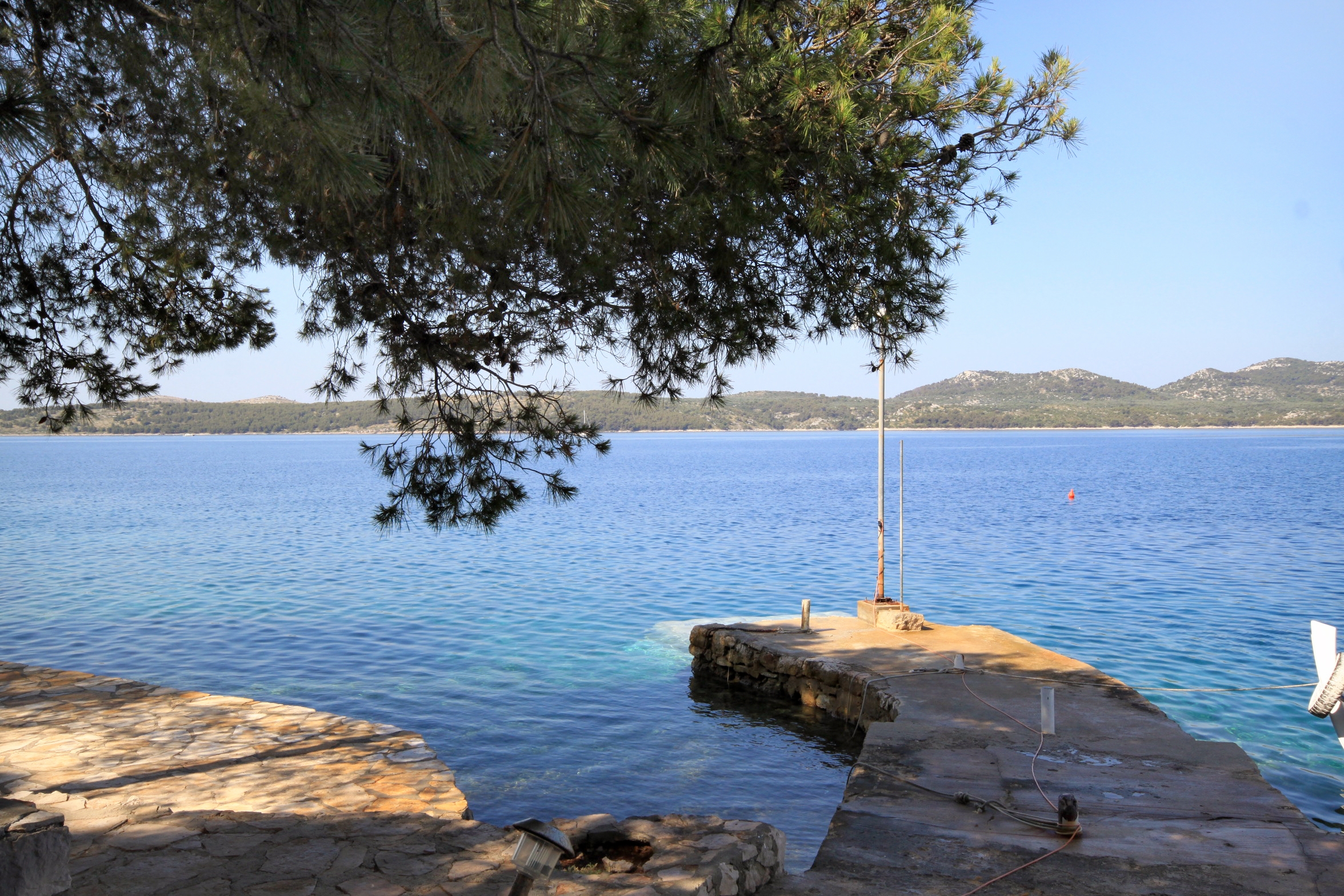 One bedroom apartment near beach Lavdara, Dugi otok  A-b