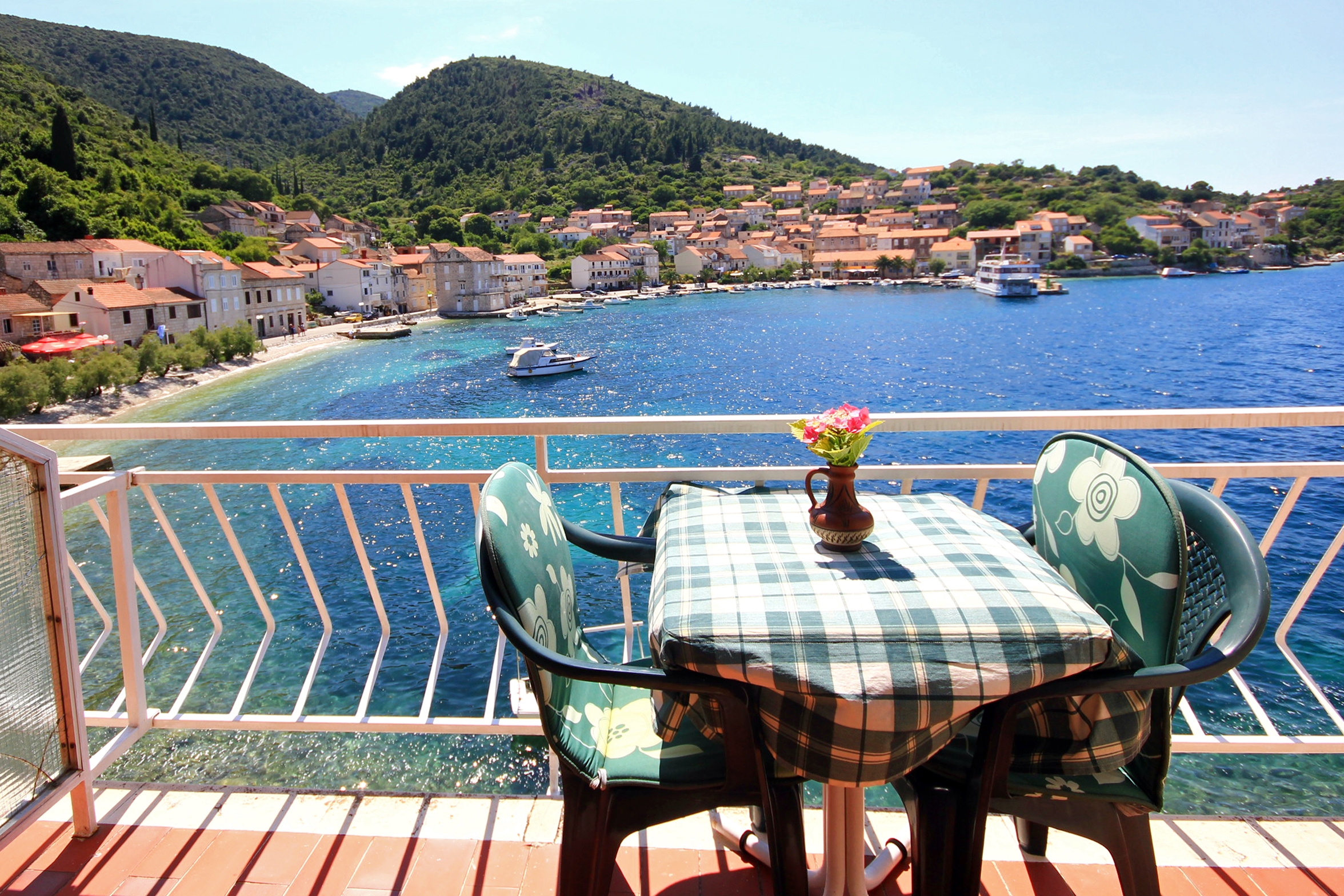 Studio flat near beach Račišće, Korčula (AS-4341-b)