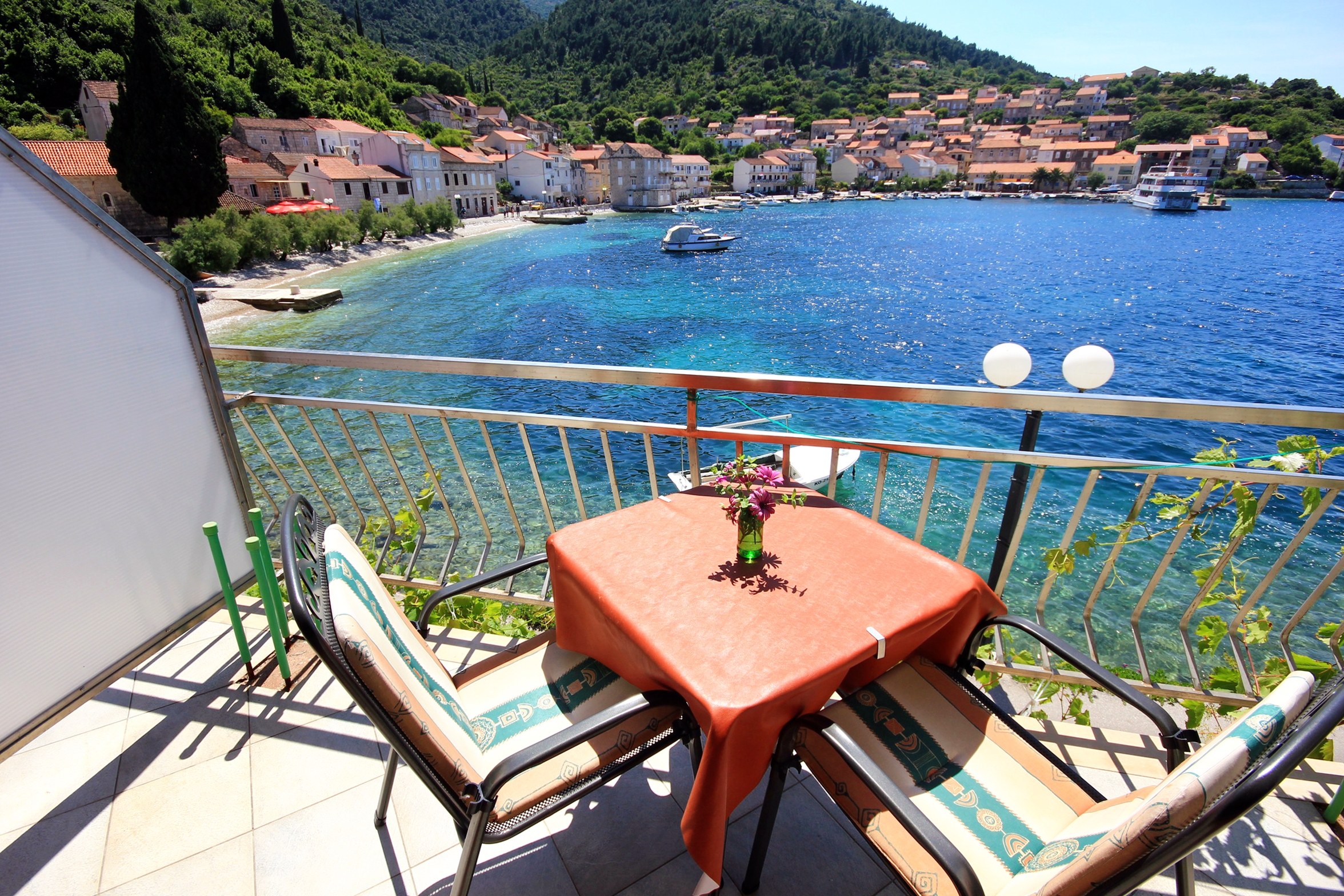 Studio flat near beach Račišće, Korčula (AS-4341-c)