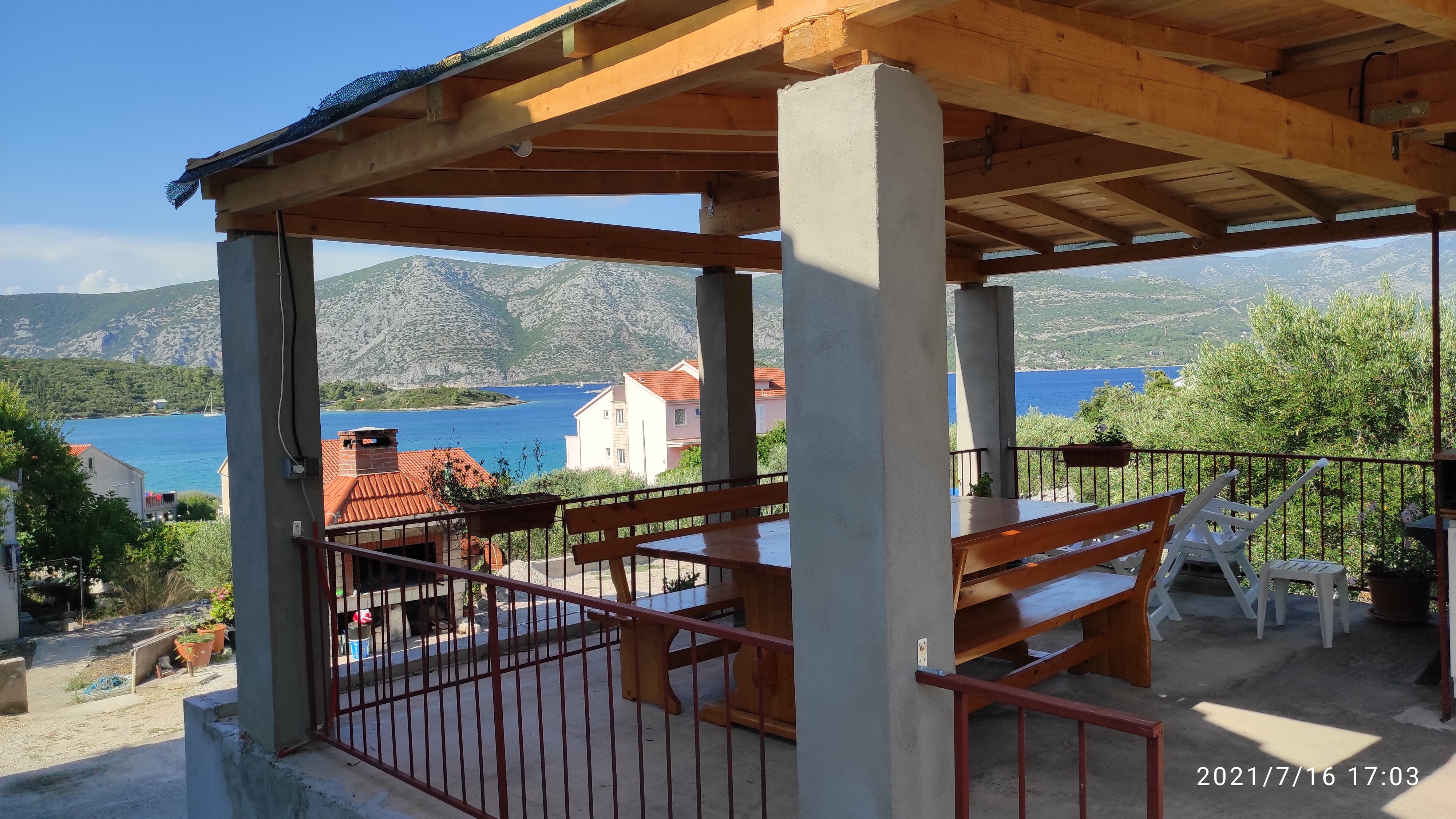 Two bedroom apartment with terrace and sea view Kneža, Korčula (A-4342-b) Two bedroom apartment with terrace and sea view Kneža, Korčula (A-4342-b)