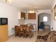 Lumbarda, Dining room in the apartment, air condition available.