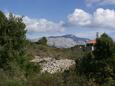 Lumbarda, Terrace - view in the room.