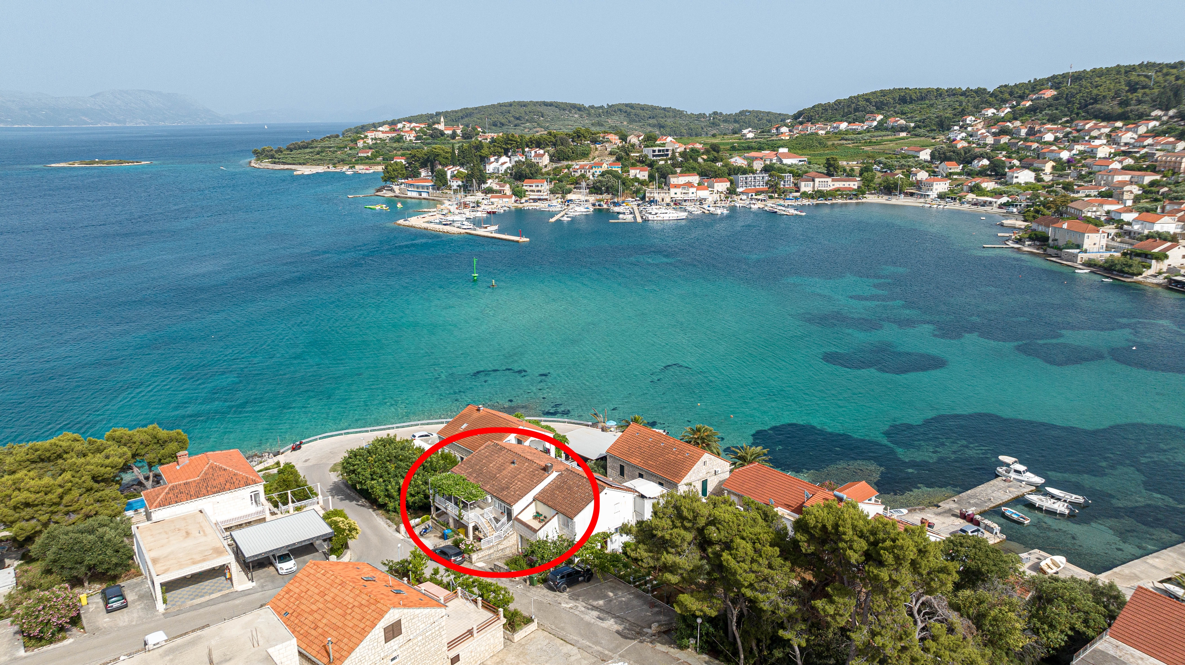 Jednosobni apartman uz plažu Lumbarda, Korčula  A-a