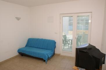 Korčula, Living room in the apartment, (pet friendly) and WiFi.