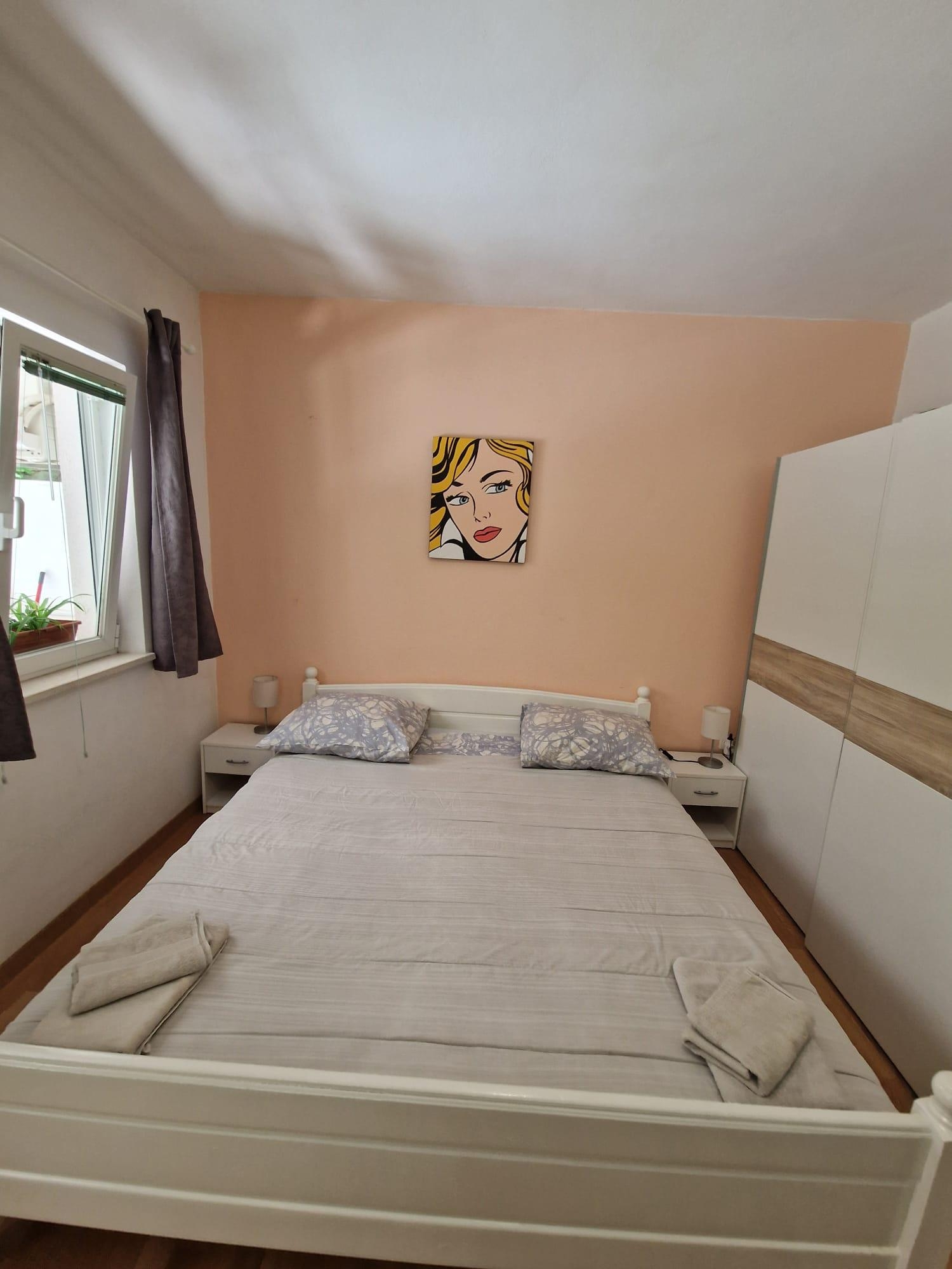 Two bedroom apartment with terrace and sea view Korčula  A-e