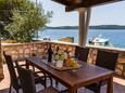 Lavdara, Terrace - view in the studio-apartment, (pet friendly).