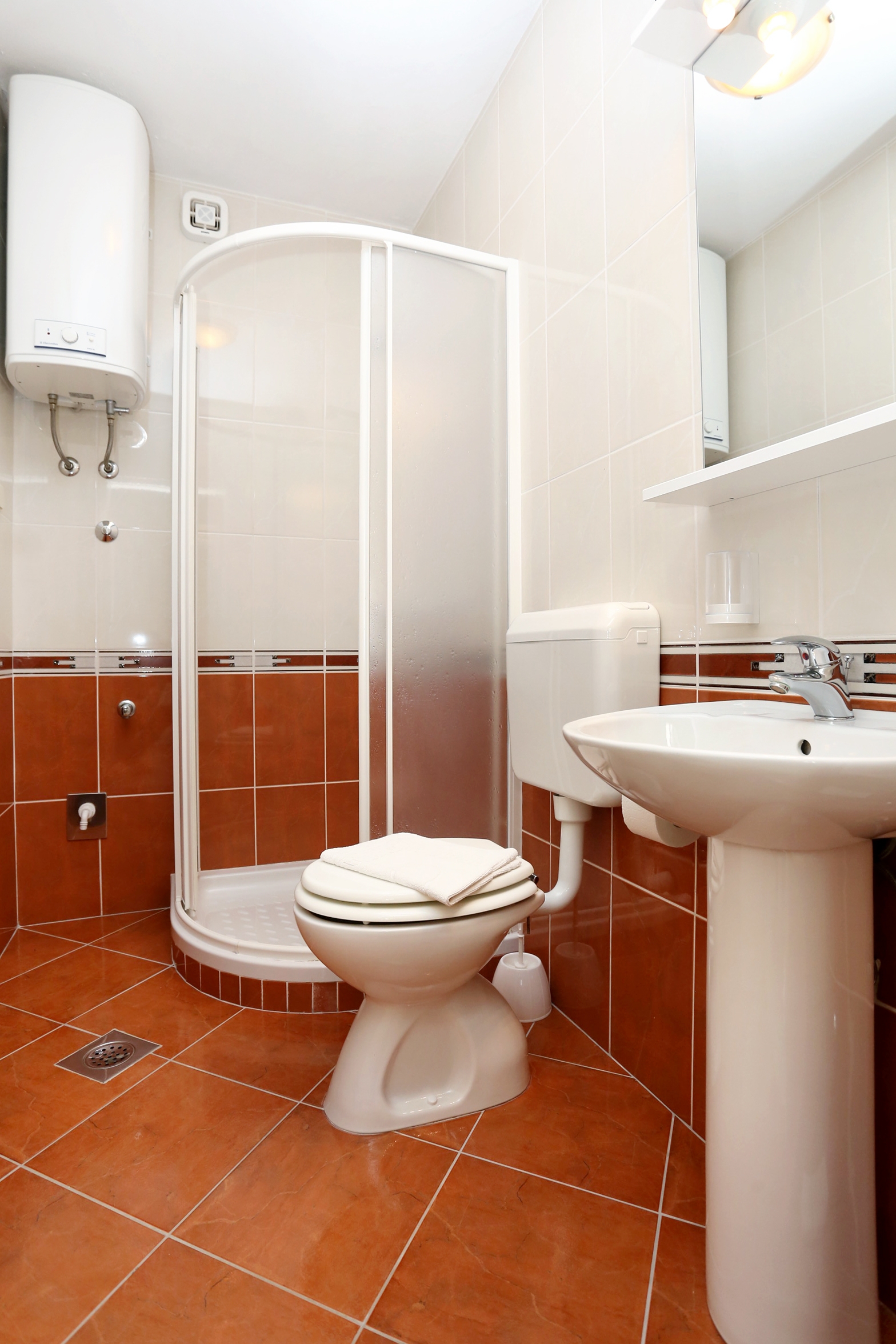 Dvosobni apartman s terasom i pogledom na more Lumbarda, Korčula  A-c