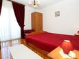Bedroom 1 Lumbarda, Bedroom 1 in the apartment, (pet friendly) and WiFi.
