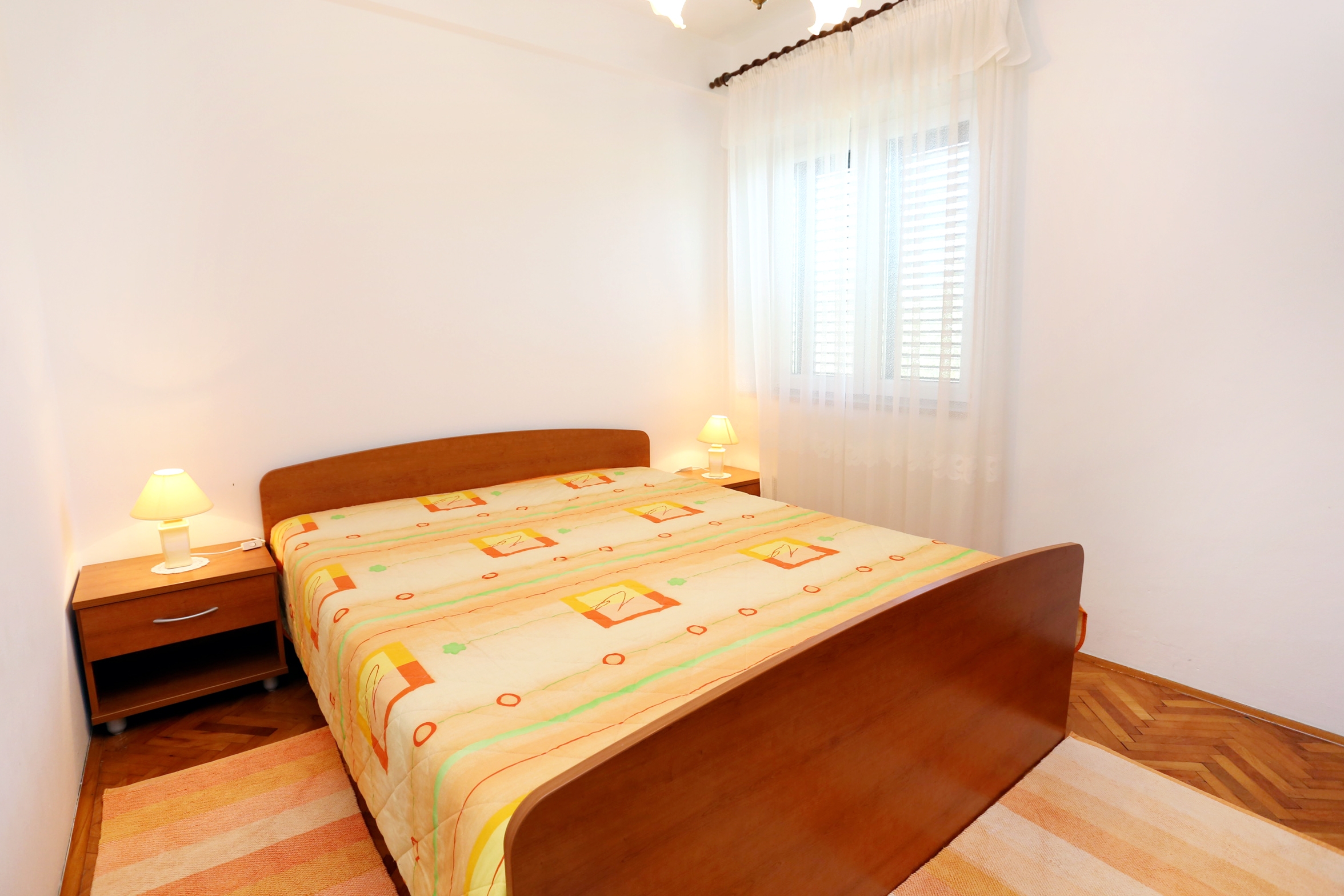 Dvosobni apartman s terasom i pogledom na more Lumbarda, Korčula  A-c
